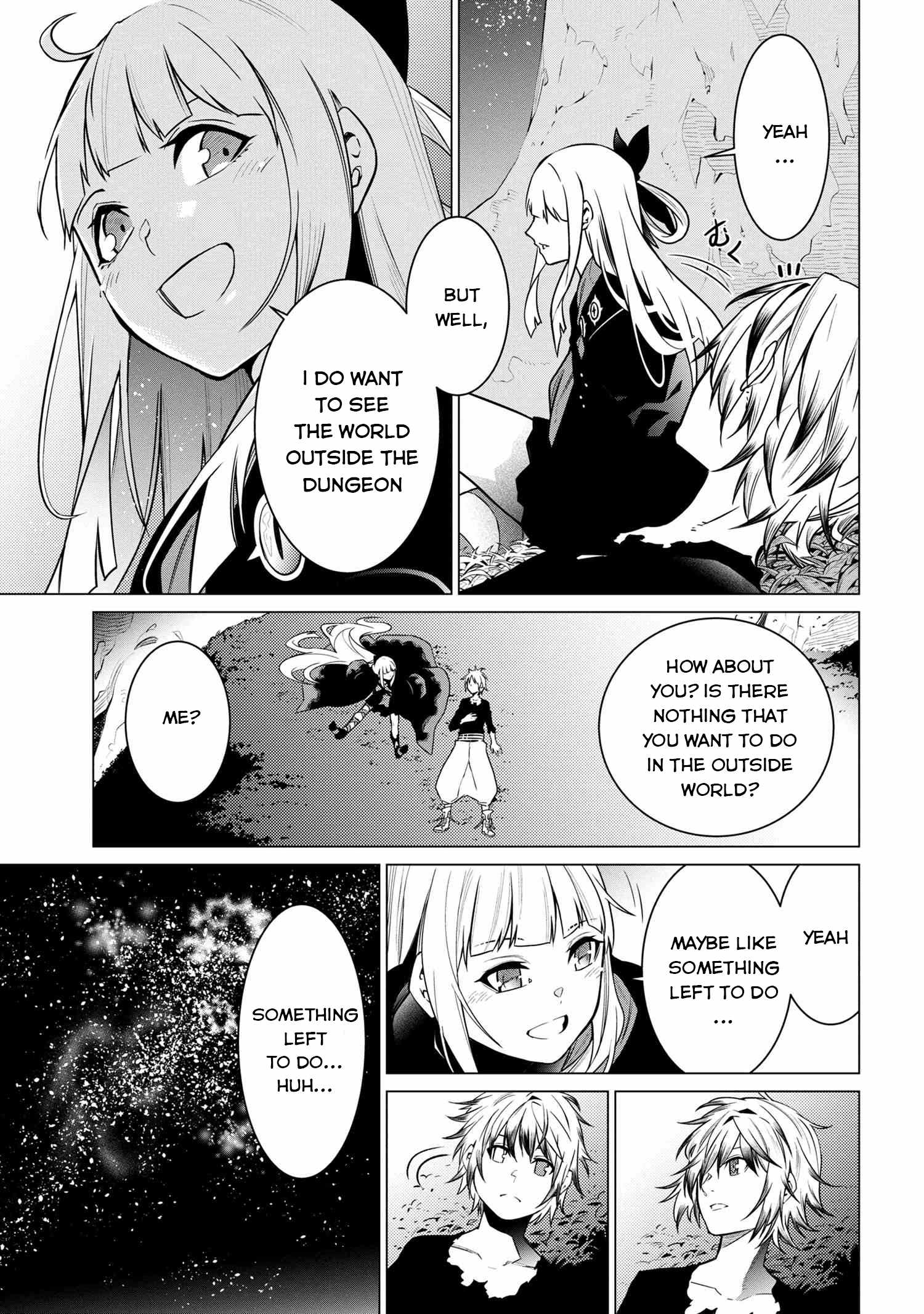 SSS-Rank Dungeon de Knife Ippon Tewatasare Tsuihou Sareta Shiro Madoushi: Yggdrasil no Noroi ni Yori Jakuten de Aru Maryoku Fusoku o Kokufukushi Sekai Saikyou e to Itaru Chapter 2.2 - Page 21