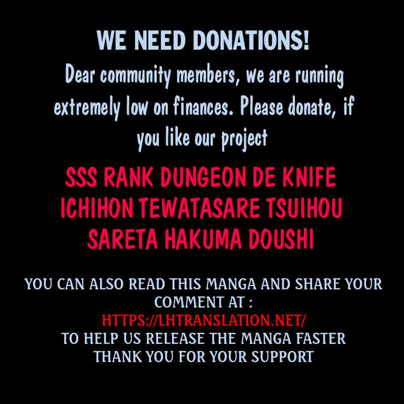 SSS-Rank Dungeon de Knife Ippon Tewatasare Tsuihou Sareta Shiro Madoushi: Yggdrasil no Noroi ni Yori Jakuten de Aru Maryoku Fusoku o Kokufukushi Sekai Saikyou e to Itaru Chapter 2.2 - Page 25