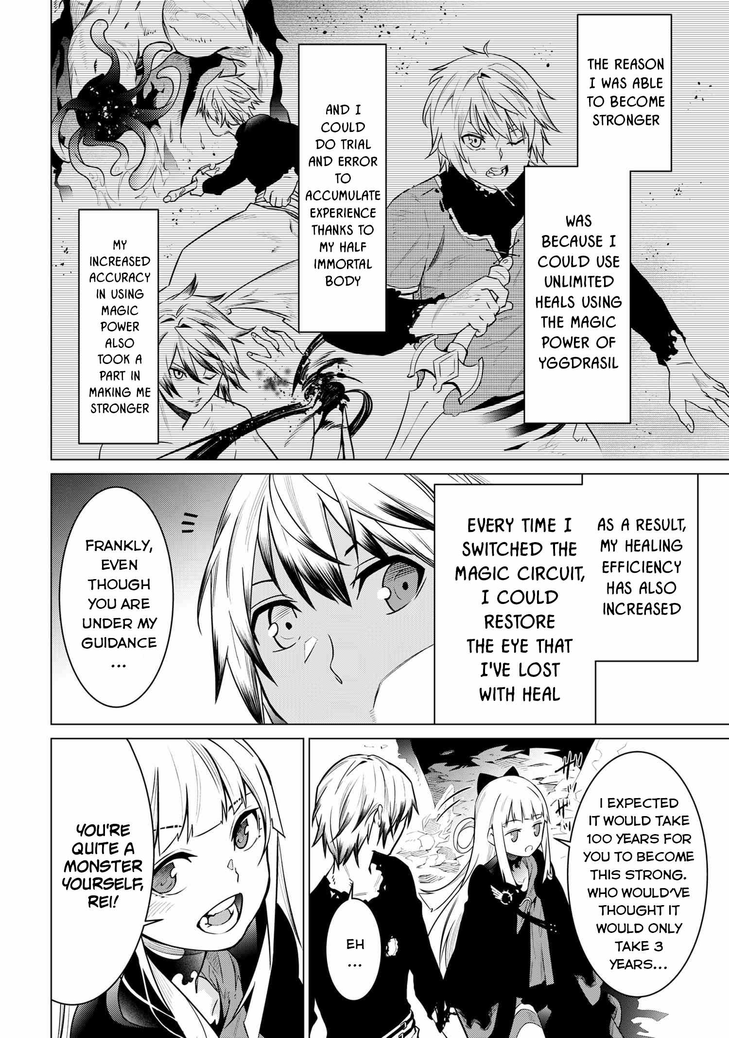SSS-Rank Dungeon de Knife Ippon Tewatasare Tsuihou Sareta Shiro Madoushi: Yggdrasil no Noroi ni Yori Jakuten de Aru Maryoku Fusoku o Kokufukushi Sekai Saikyou e to Itaru Chapter 2.2 - Page 10
