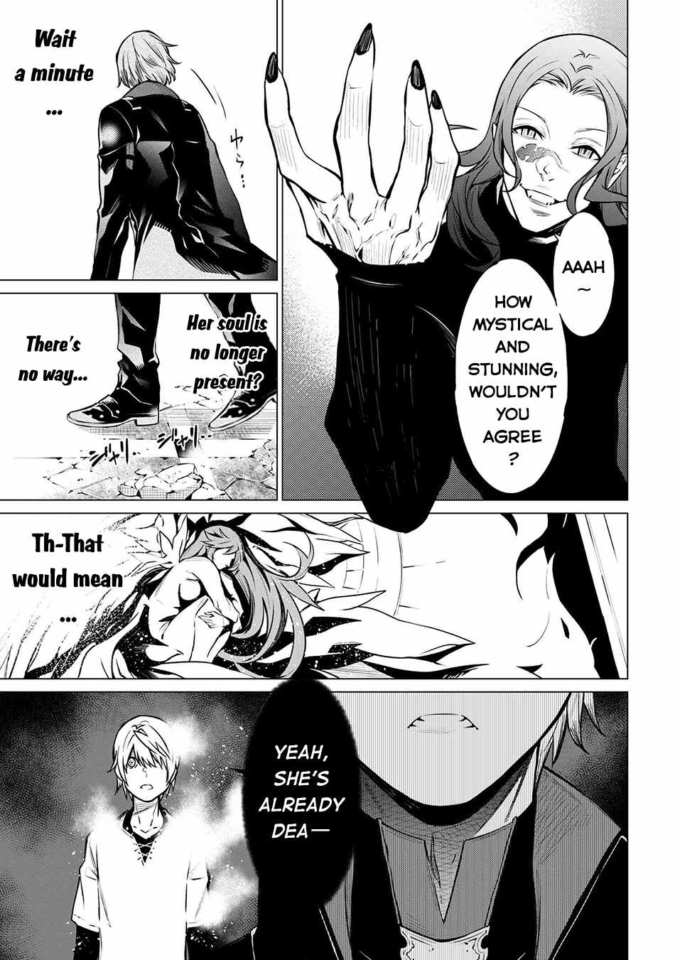 SSS-Rank Dungeon de Knife Ippon Tewatasare Tsuihou Sareta Shiro Madoushi: Yggdrasil no Noroi ni Yori Jakuten de Aru Maryoku Fusoku o Kokufukushi Sekai Saikyou e to Itaru Chapter 20.1 - Page 9