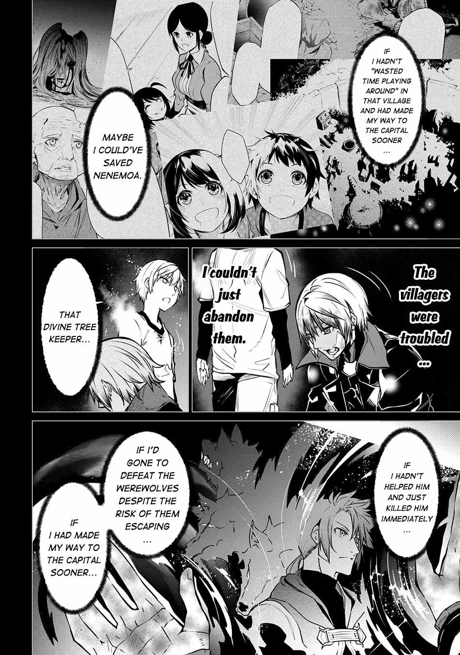 SSS-Rank Dungeon de Knife Ippon Tewatasare Tsuihou Sareta Shiro Madoushi: Yggdrasil no Noroi ni Yori Jakuten de Aru Maryoku Fusoku o Kokufukushi Sekai Saikyou e to Itaru Chapter 21.2 - Page 16