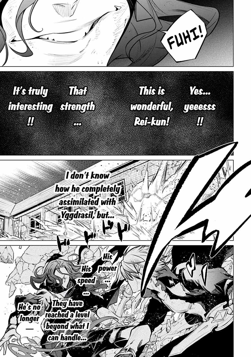 SSS-Rank Dungeon de Knife Ippon Tewatasare Tsuihou Sareta Shiro Madoushi: Yggdrasil no Noroi ni Yori Jakuten de Aru Maryoku Fusoku o Kokufukushi Sekai Saikyou e to Itaru Chapter 23.2 - Page 8