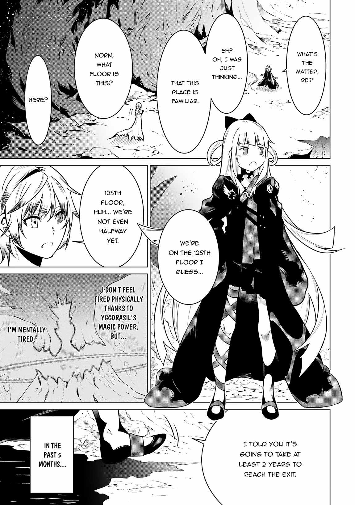 SSS-Rank Dungeon de Knife Ippon Tewatasare Tsuihou Sareta Shiro Madoushi: Yggdrasil no Noroi ni Yori Jakuten de Aru Maryoku Fusoku o Kokufukushi Sekai Saikyou e to Itaru Chapter 3.1 - Page 9