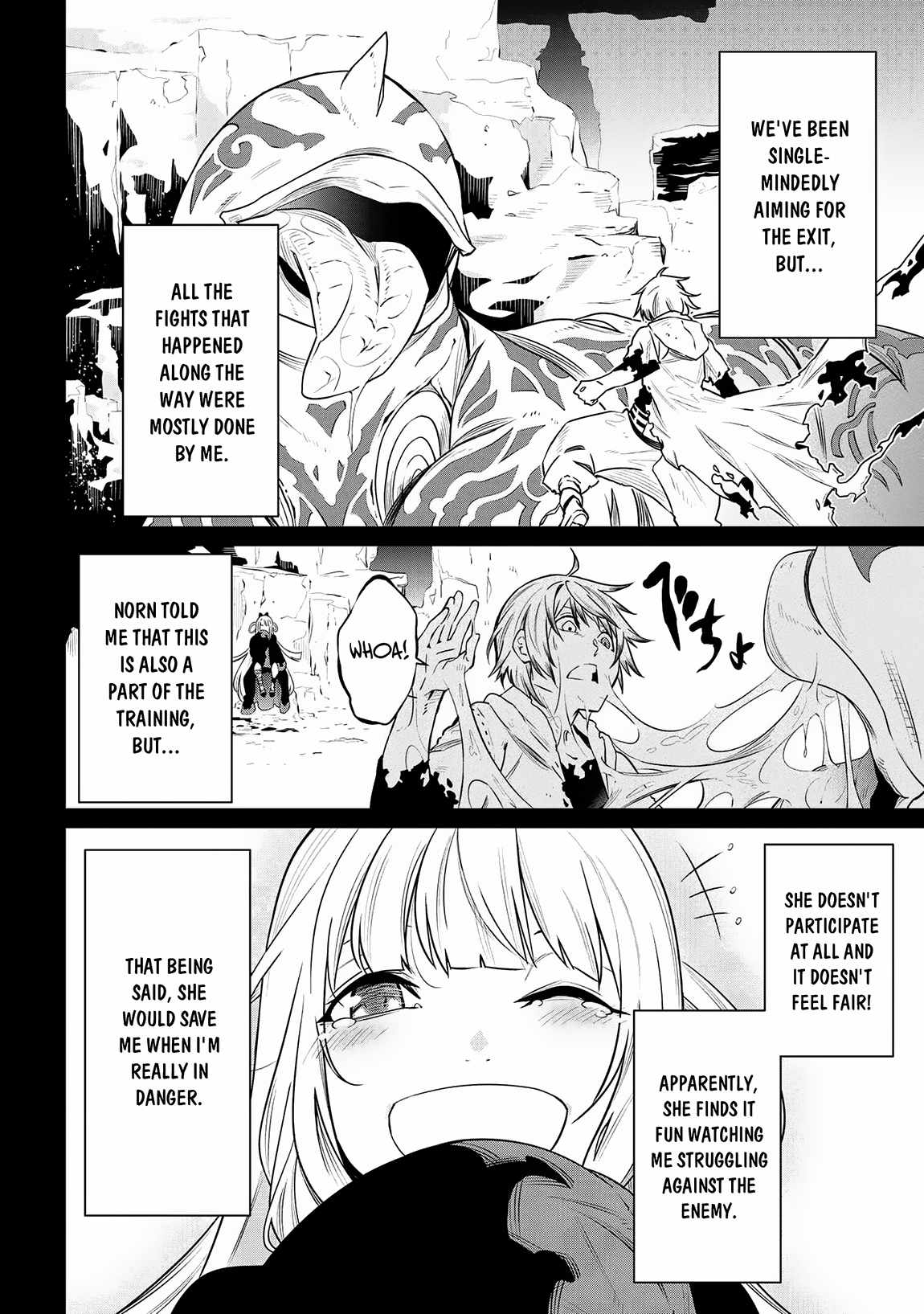 SSS-Rank Dungeon de Knife Ippon Tewatasare Tsuihou Sareta Shiro Madoushi: Yggdrasil no Noroi ni Yori Jakuten de Aru Maryoku Fusoku o Kokufukushi Sekai Saikyou e to Itaru Chapter 3.1 - Page 10