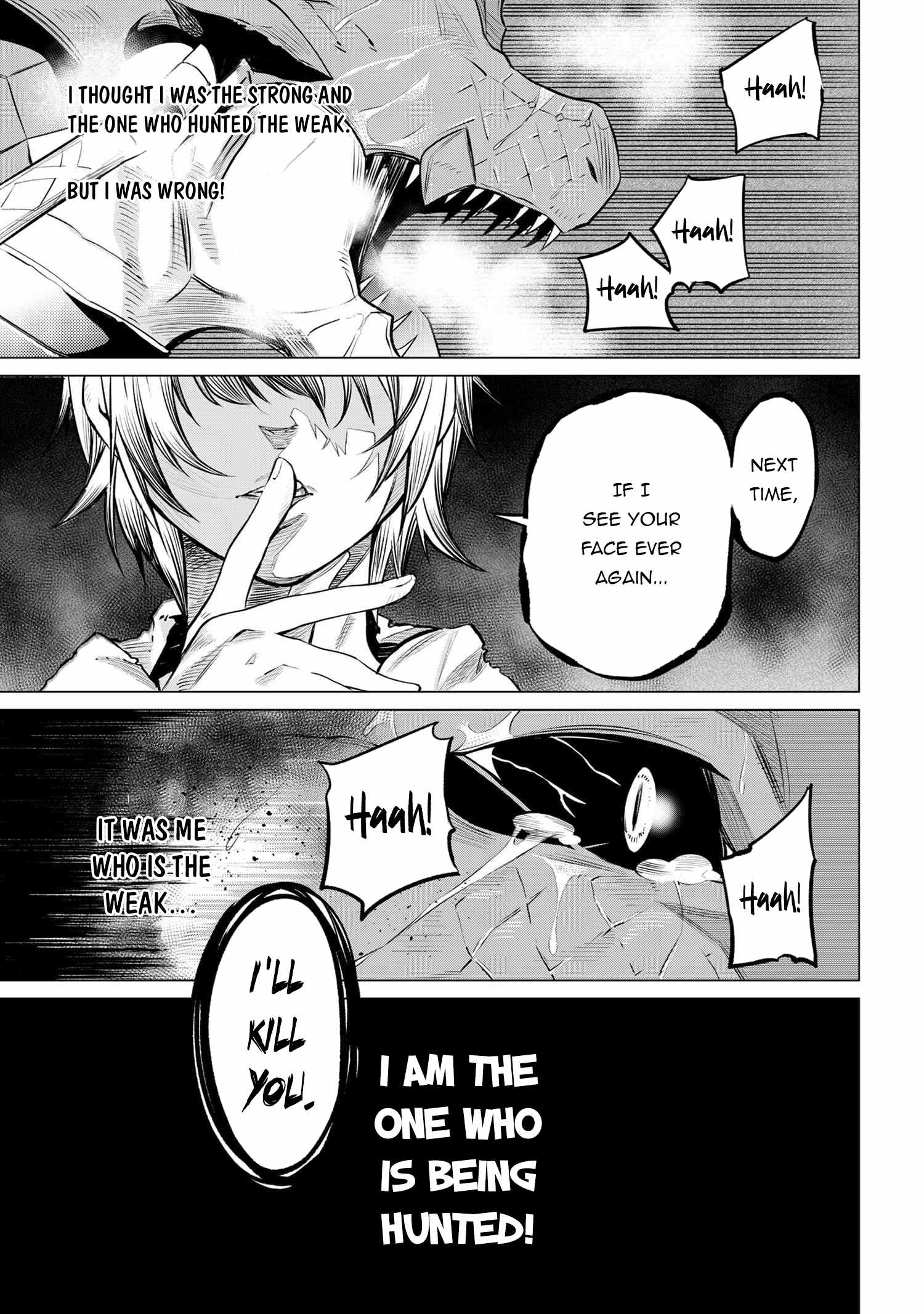 SSS-Rank Dungeon de Knife Ippon Tewatasare Tsuihou Sareta Shiro Madoushi: Yggdrasil no Noroi ni Yori Jakuten de Aru Maryoku Fusoku o Kokufukushi Sekai Saikyou e to Itaru Chapter 4.2 - Page 14