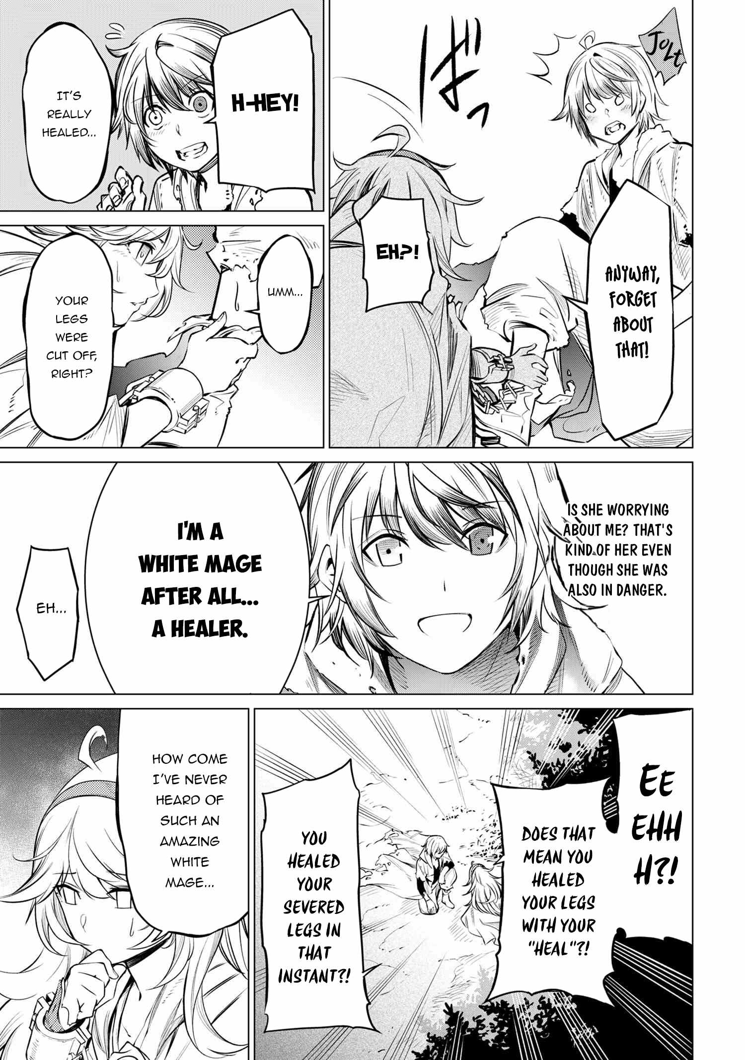 SSS-Rank Dungeon de Knife Ippon Tewatasare Tsuihou Sareta Shiro Madoushi: Yggdrasil no Noroi ni Yori Jakuten de Aru Maryoku Fusoku o Kokufukushi Sekai Saikyou e to Itaru Chapter 4.2 - Page 16