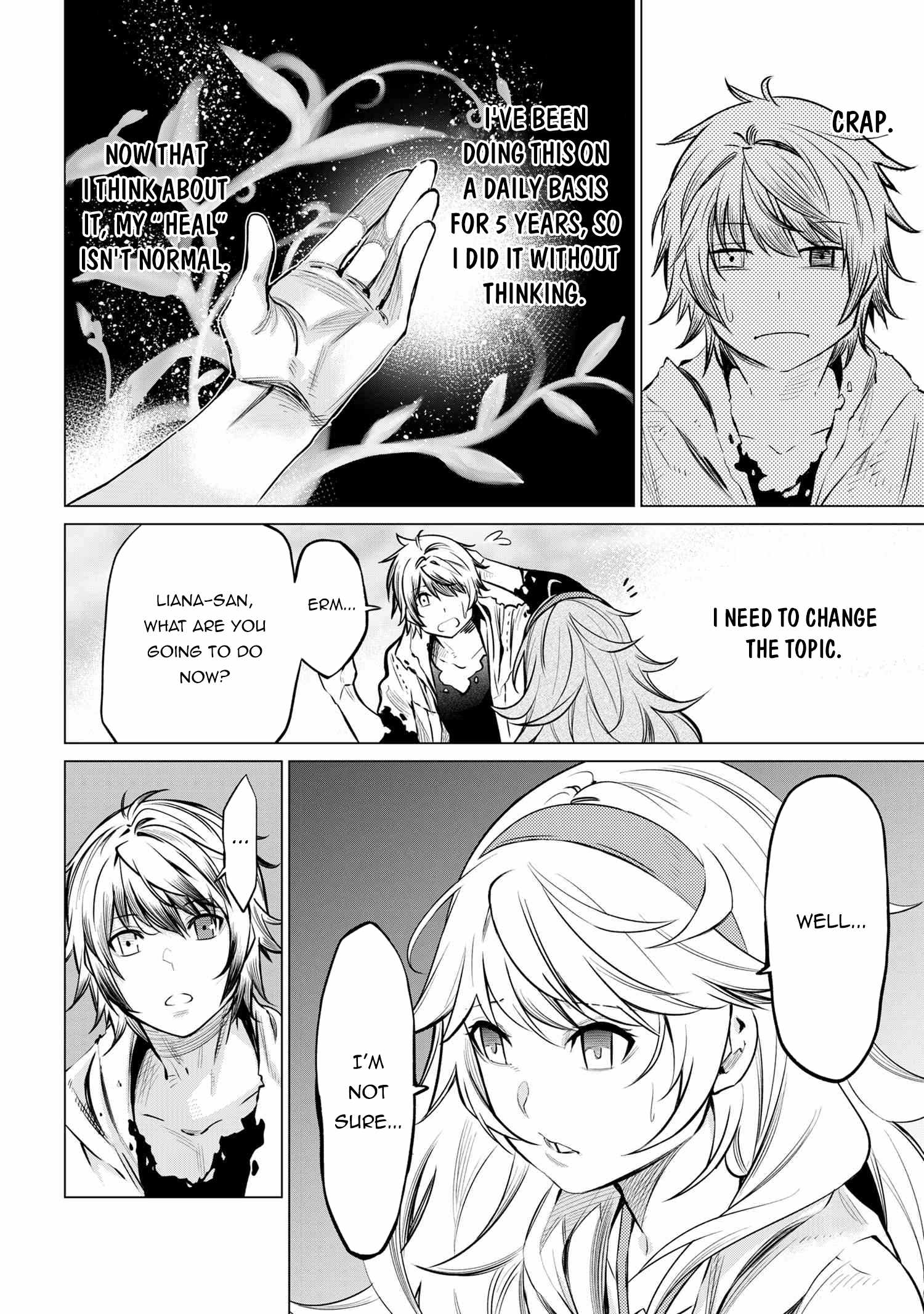 SSS-Rank Dungeon de Knife Ippon Tewatasare Tsuihou Sareta Shiro Madoushi: Yggdrasil no Noroi ni Yori Jakuten de Aru Maryoku Fusoku o Kokufukushi Sekai Saikyou e to Itaru Chapter 4.2 - Page 17