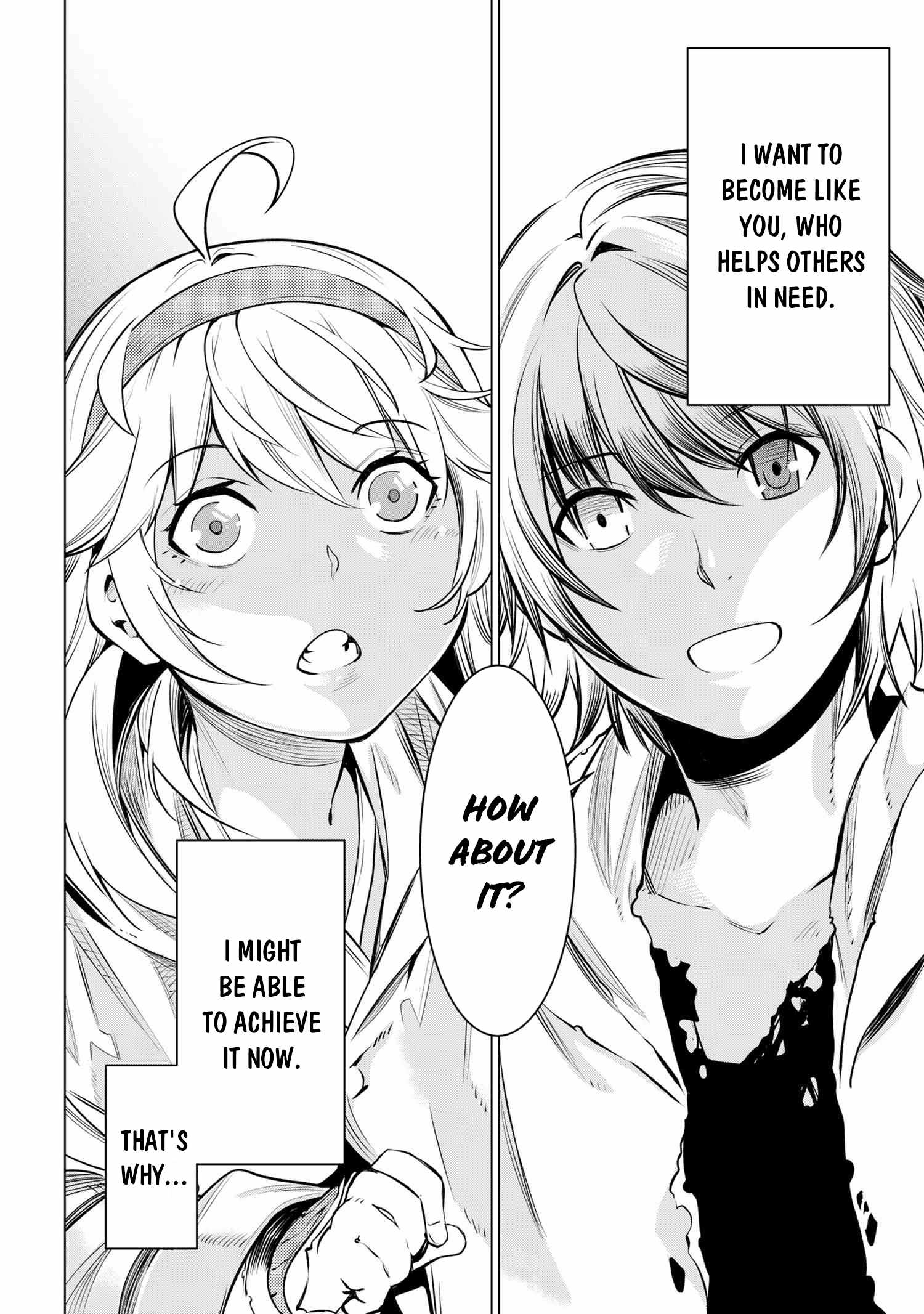 SSS-Rank Dungeon de Knife Ippon Tewatasare Tsuihou Sareta Shiro Madoushi: Yggdrasil no Noroi ni Yori Jakuten de Aru Maryoku Fusoku o Kokufukushi Sekai Saikyou e to Itaru Chapter 4.2 - Page 21