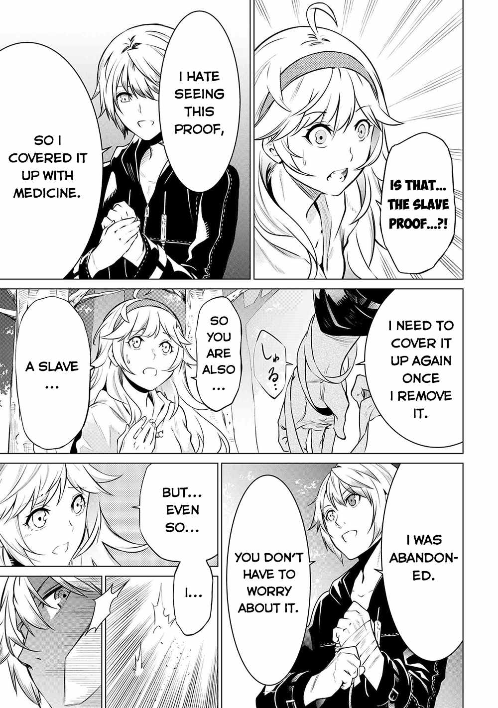 SSS-Rank Dungeon de Knife Ippon Tewatasare Tsuihou Sareta Shiro Madoushi: Yggdrasil no Noroi ni Yori Jakuten de Aru Maryoku Fusoku o Kokufukushi Sekai Saikyou e to Itaru Chapter 5.1 - Page 14