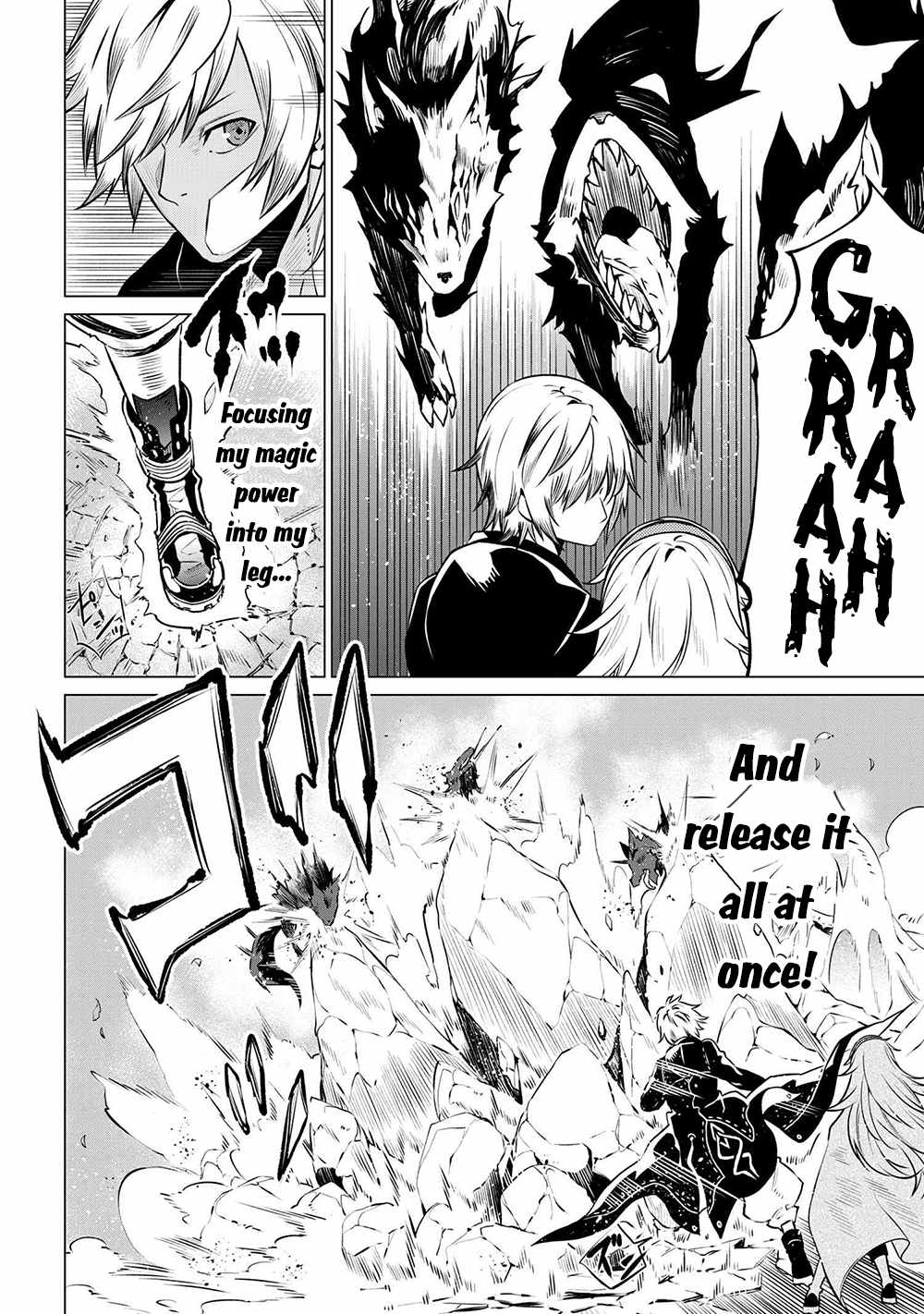 SSS-Rank Dungeon de Knife Ippon Tewatasare Tsuihou Sareta Shiro Madoushi: Yggdrasil no Noroi ni Yori Jakuten de Aru Maryoku Fusoku o Kokufukushi Sekai Saikyou e to Itaru Chapter 5.1 - Page 17