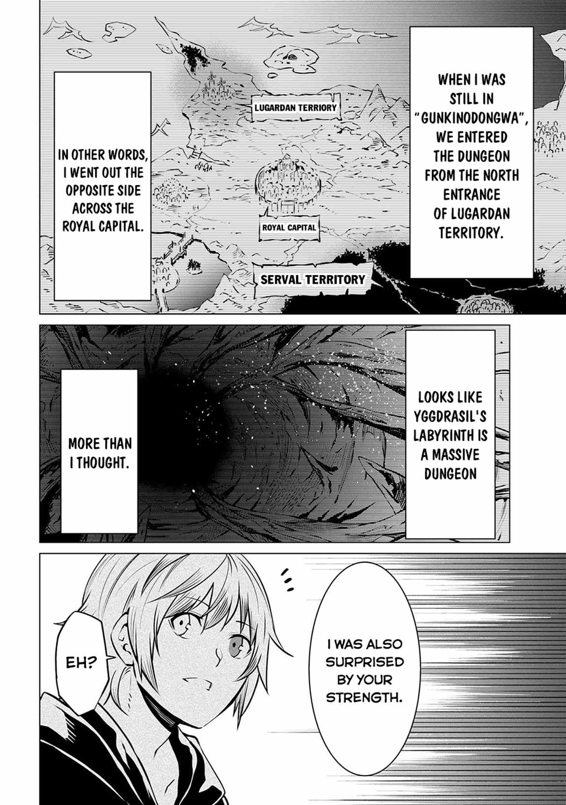 SSS-Rank Dungeon de Knife Ippon Tewatasare Tsuihou Sareta Shiro Madoushi: Yggdrasil no Noroi ni Yori Jakuten de Aru Maryoku Fusoku o Kokufukushi Sekai Saikyou e to Itaru Chapter 5.2 - Page 19
