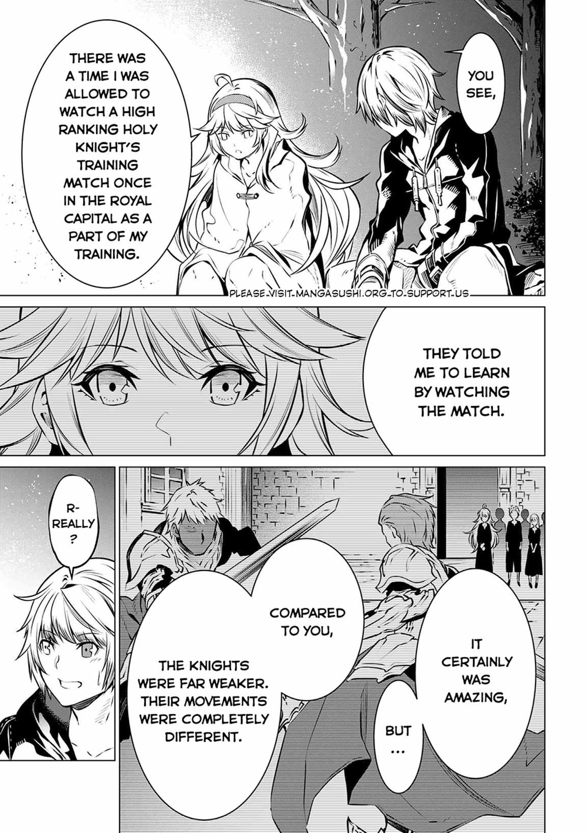 SSS-Rank Dungeon de Knife Ippon Tewatasare Tsuihou Sareta Shiro Madoushi: Yggdrasil no Noroi ni Yori Jakuten de Aru Maryoku Fusoku o Kokufukushi Sekai Saikyou e to Itaru Chapter 5.2 - Page 20