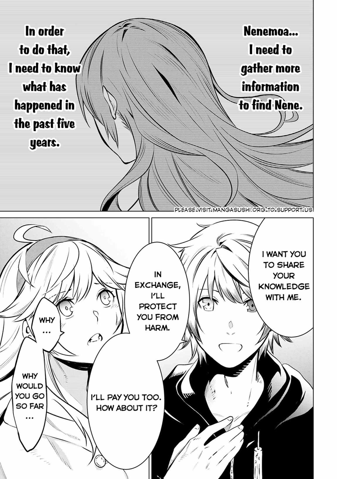 SSS-Rank Dungeon de Knife Ippon Tewatasare Tsuihou Sareta Shiro Madoushi: Yggdrasil no Noroi ni Yori Jakuten de Aru Maryoku Fusoku o Kokufukushi Sekai Saikyou e to Itaru Chapter 5.2 - Page 10