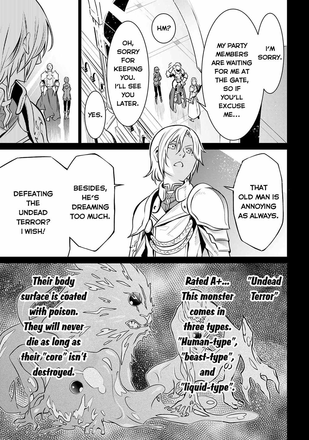 SSS-Rank Dungeon de Knife Ippon Tewatasare Tsuihou Sareta Shiro Madoushi: Yggdrasil no Noroi ni Yori Jakuten de Aru Maryoku Fusoku o Kokufukushi Sekai Saikyou e to Itaru Chapter 6.1 - Page 14