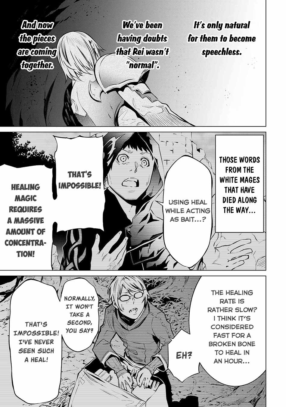 SSS-Rank Dungeon de Knife Ippon Tewatasare Tsuihou Sareta Shiro Madoushi: Yggdrasil no Noroi ni Yori Jakuten de Aru Maryoku Fusoku o Kokufukushi Sekai Saikyou e to Itaru Chapter 6.2 - Page 15