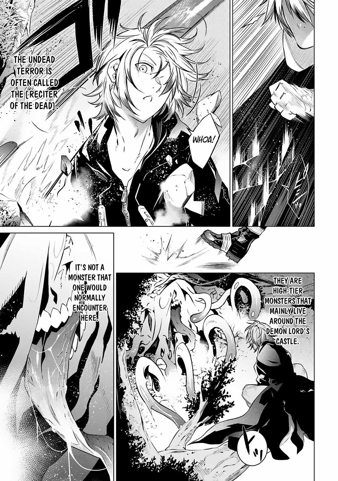 SSS-Rank Dungeon de Knife Ippon Tewatasare Tsuihou Sareta Shiro Madoushi: Yggdrasil no Noroi ni Yori Jakuten de Aru Maryoku Fusoku o Kokufukushi Sekai Saikyou e to Itaru Chapter 8.1 - Page 7