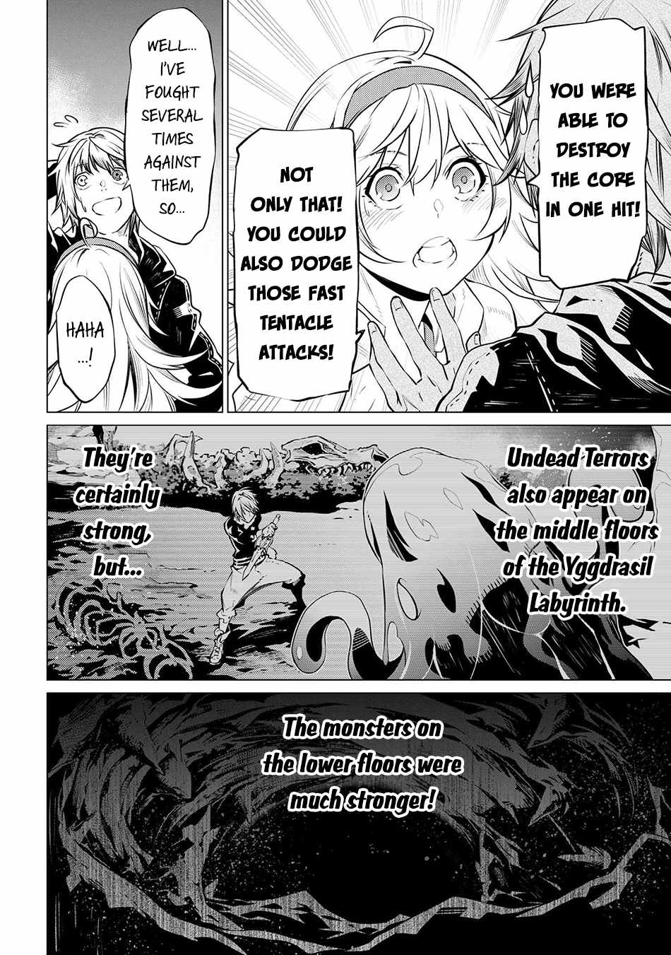 SSS-Rank Dungeon de Knife Ippon Tewatasare Tsuihou Sareta Shiro Madoushi: Yggdrasil no Noroi ni Yori Jakuten de Aru Maryoku Fusoku o Kokufukushi Sekai Saikyou e to Itaru Chapter 8.2 - Page 4