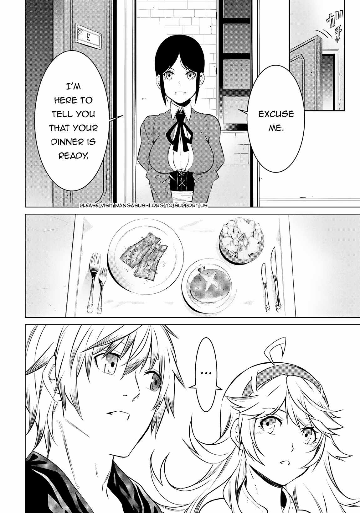 SSS-Rank Dungeon de Knife Ippon Tewatasare Tsuihou Sareta Shiro Madoushi: Yggdrasil no Noroi ni Yori Jakuten de Aru Maryoku Fusoku o Kokufukushi Sekai Saikyou e to Itaru Chapter 9.2 - Page 6