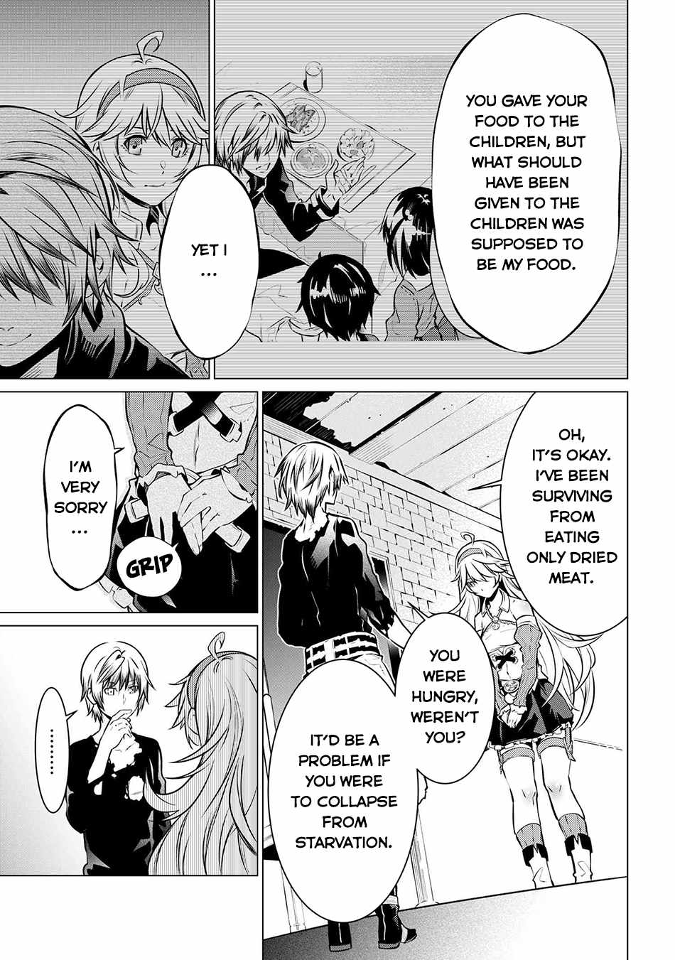 SSS-Rank Dungeon de Knife Ippon Tewatasare Tsuihou Sareta Shiro Madoushi: Yggdrasil no Noroi ni Yori Jakuten de Aru Maryoku Fusoku o Kokufukushi Sekai Saikyou e to Itaru Chapter 9.3 - Page 9