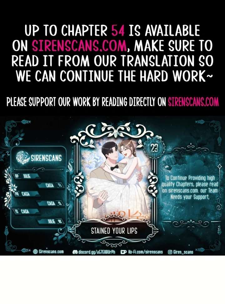 Stained by Your Lips Chapter 23 - Page 1