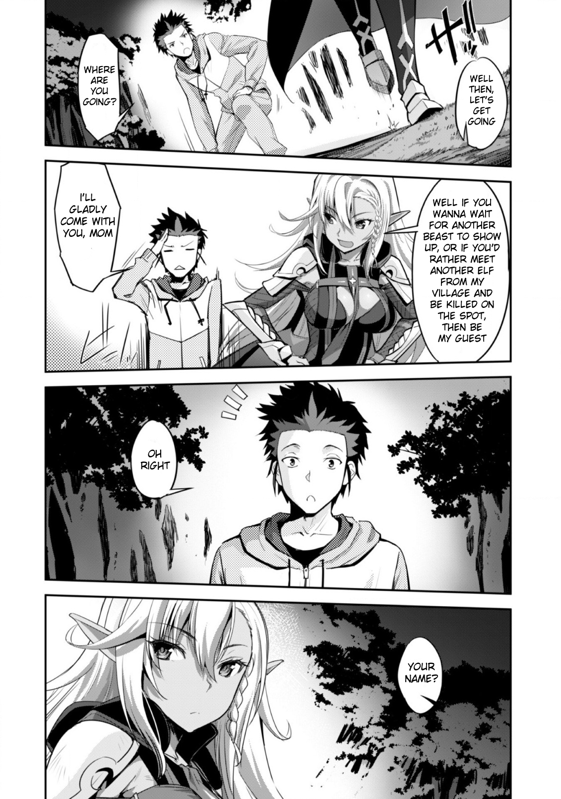 Survival in Another World with My Mistress! Chapter 1 - Page 40