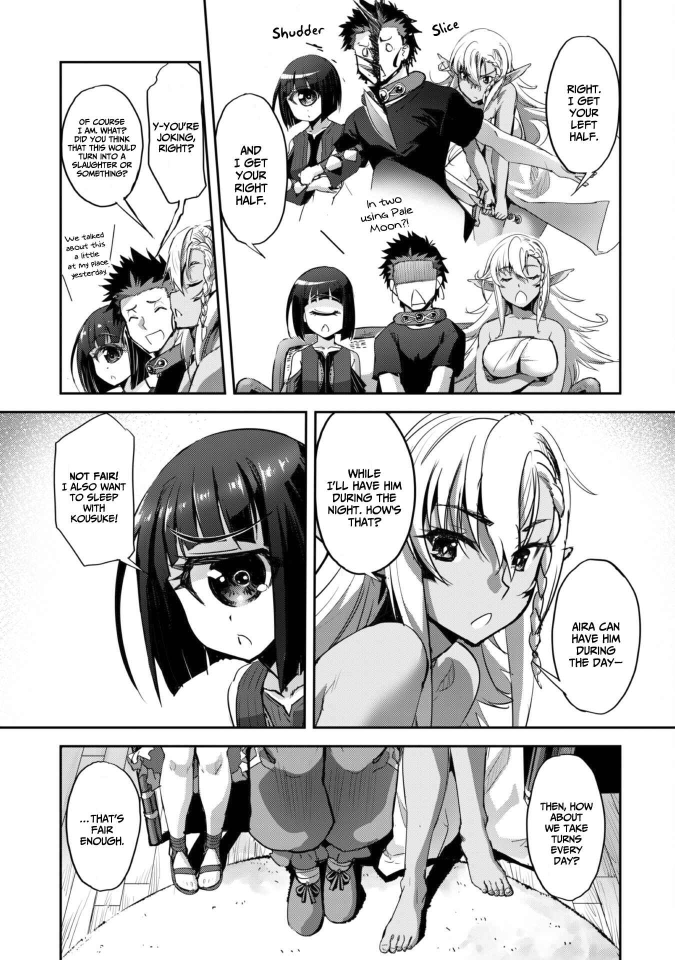 Survival in Another World with My Mistress! Chapter 34 - Page 32