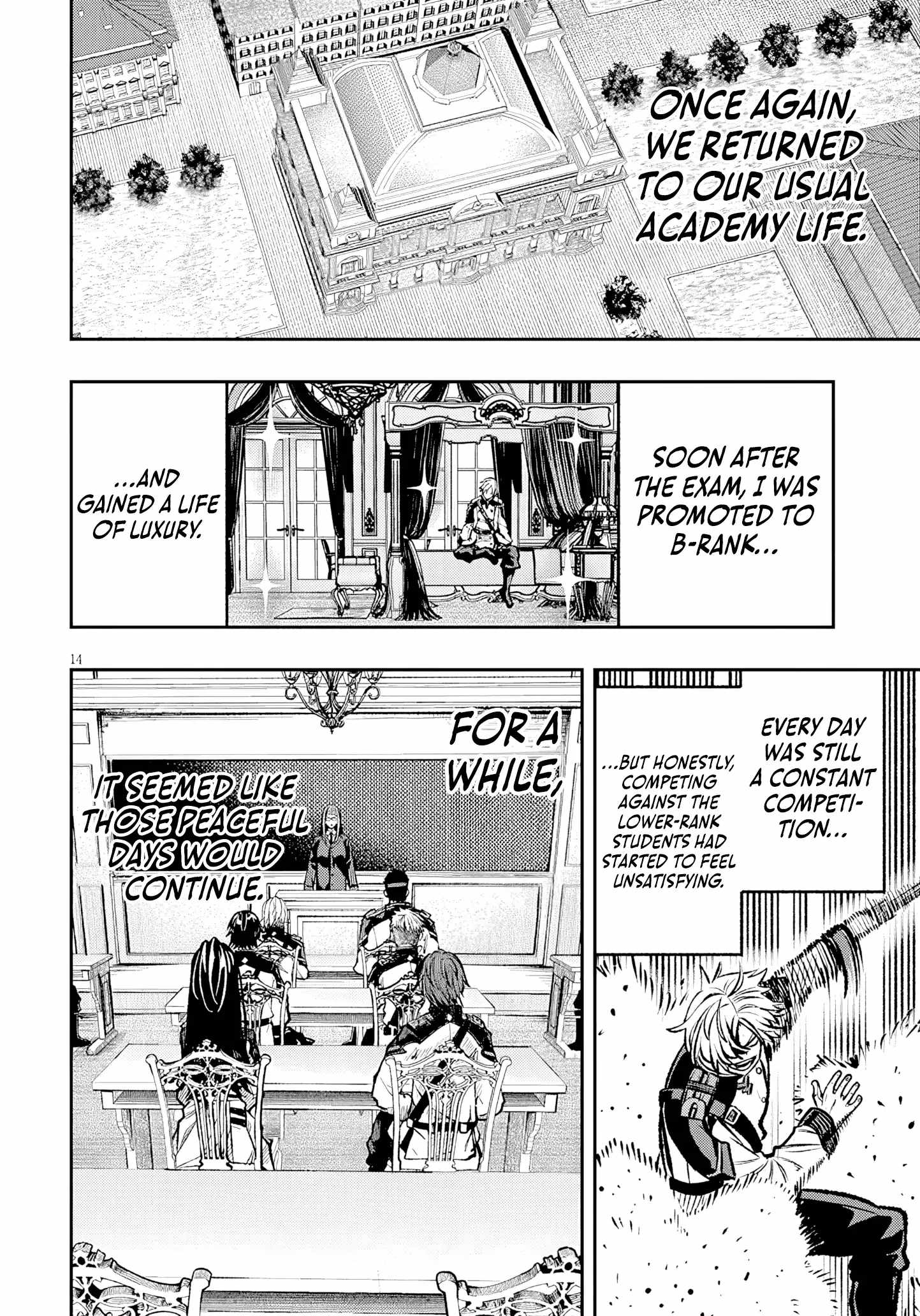 Taida na Akujoku Kizoku ni Tensei Shita Ore, Scenario o Bukkowashitara Kikakugai no Maryoku de Saikyou ni Natta Chapter 13 - Page 14