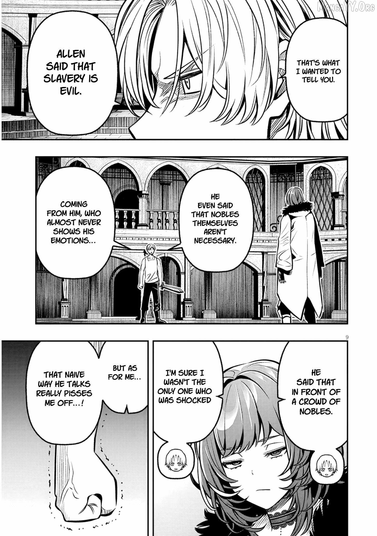 Taida na Akujoku Kizoku ni Tensei Shita Ore, Scenario o Bukkowashitara Kikakugai no Maryoku de Saikyou ni Natta Chapter 17 - Page 9