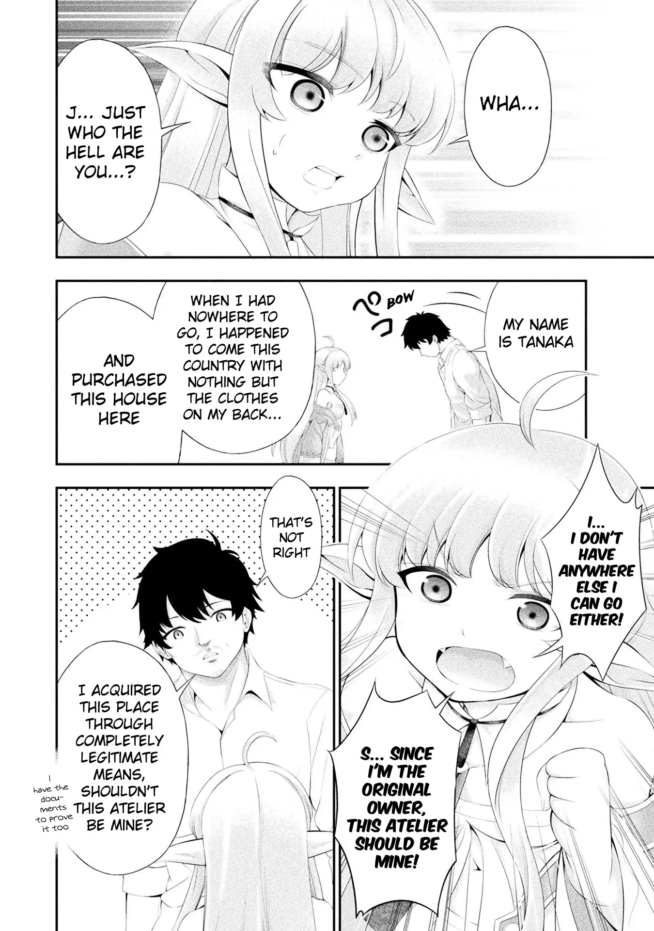 Tanaka no Atelier – Nenrei Equal Kanojo Inaireki no Mahou Tsukai Chapter 12 - Page 20