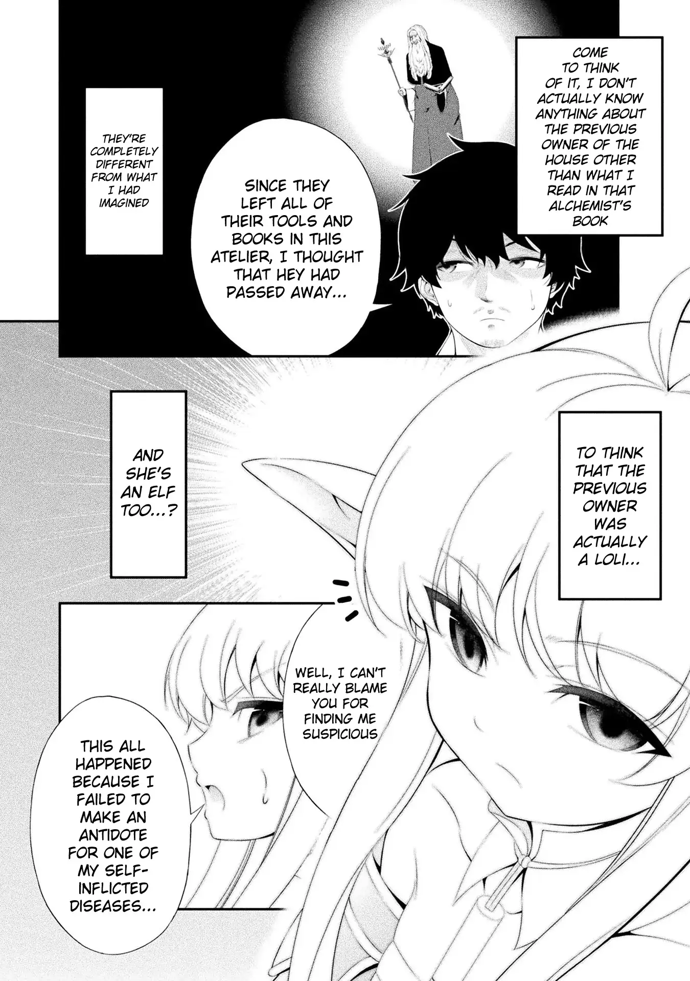 Tanaka no Atelier – Nenrei Equal Kanojo Inaireki no Mahou Tsukai Chapter 12 - Page 6