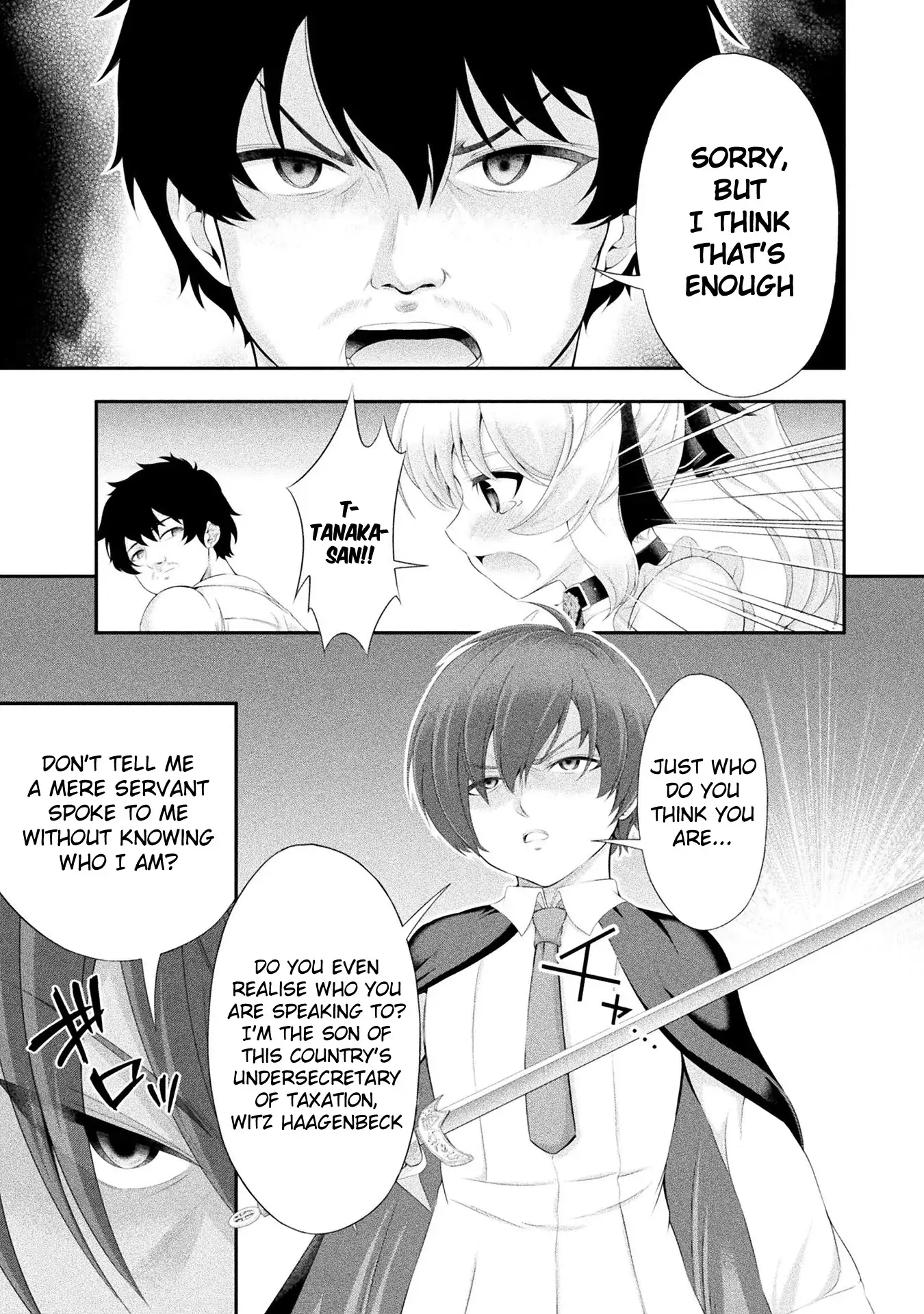 Tanaka no Atelier – Nenrei Equal Kanojo Inaireki no Mahou Tsukai Chapter 14 - Page 4