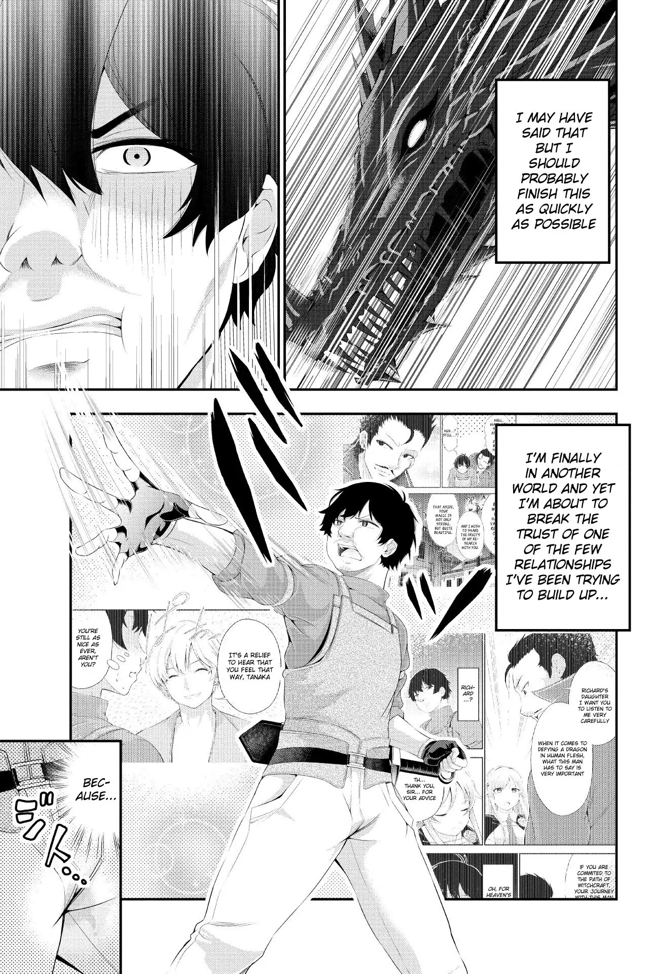 Tanaka no Atelier – Nenrei Equal Kanojo Inaireki no Mahou Tsukai Chapter 6 - Page 17