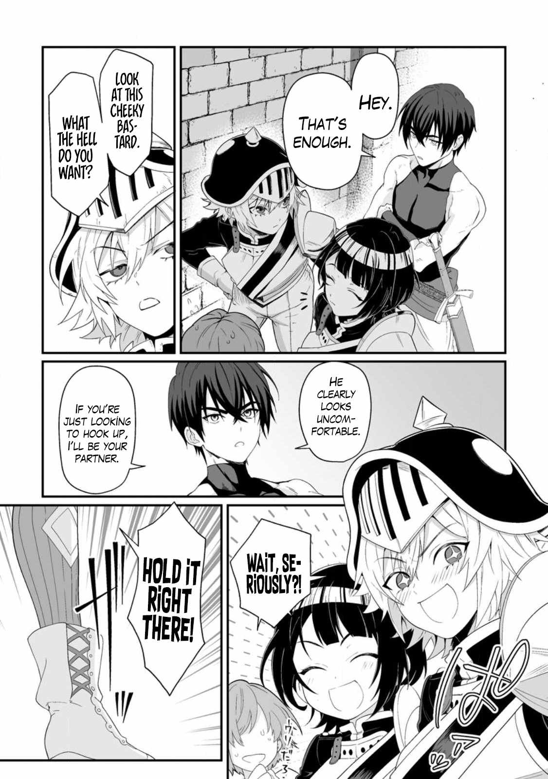 Teisou Gyakuten Sekai De Yuiitsu No Otoko Kishi No Ore, Onna Kishi Gakuen Ni Nyuugaku Shitara Nazeka Eiyou Atsukai Sareta ~Zetsurin Skill De Harem Musou~ Chapter 2.1 - Page 9