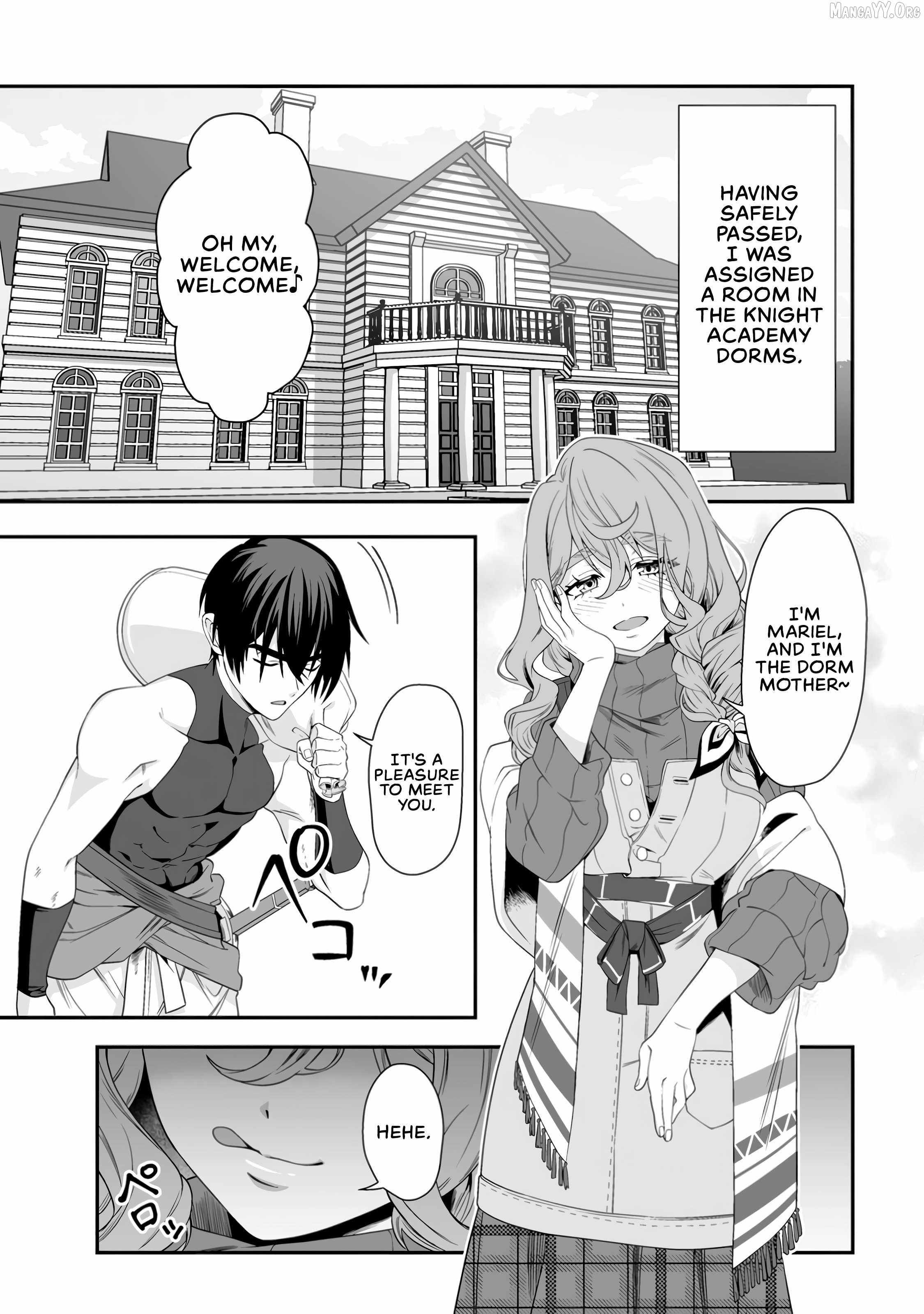 Teisou Gyakuten Sekai De Yuiitsu No Otoko Kishi No Ore, Onna Kishi Gakuen Ni Nyuugaku Shitara Nazeka Eiyou Atsukai Sareta ~Zetsurin Skill De Harem Musou~ Chapter 3 - Page 12