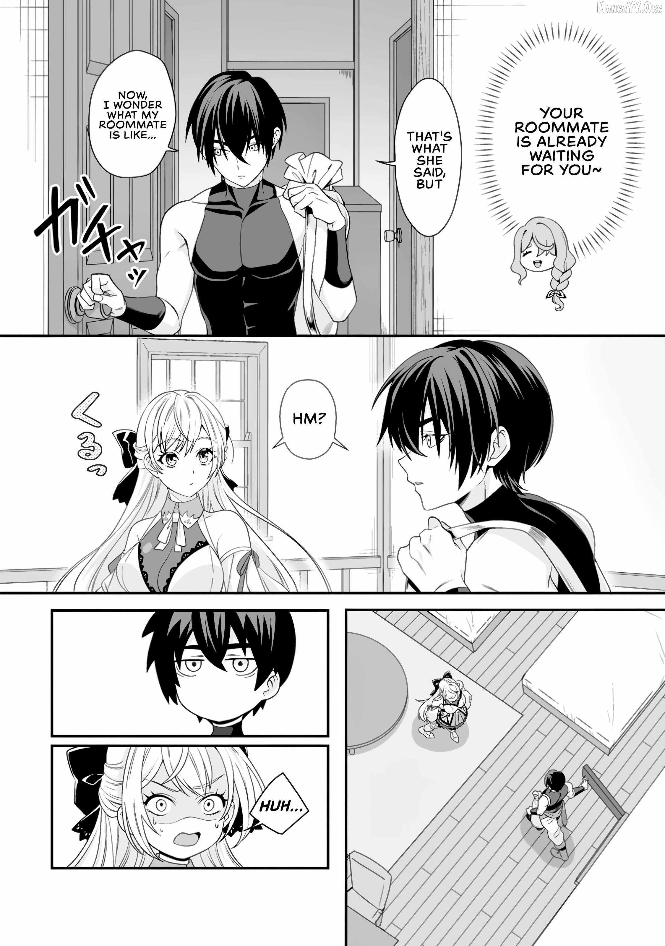 Teisou Gyakuten Sekai De Yuiitsu No Otoko Kishi No Ore, Onna Kishi Gakuen Ni Nyuugaku Shitara Nazeka Eiyou Atsukai Sareta ~Zetsurin Skill De Harem Musou~ Chapter 3 - Page 14