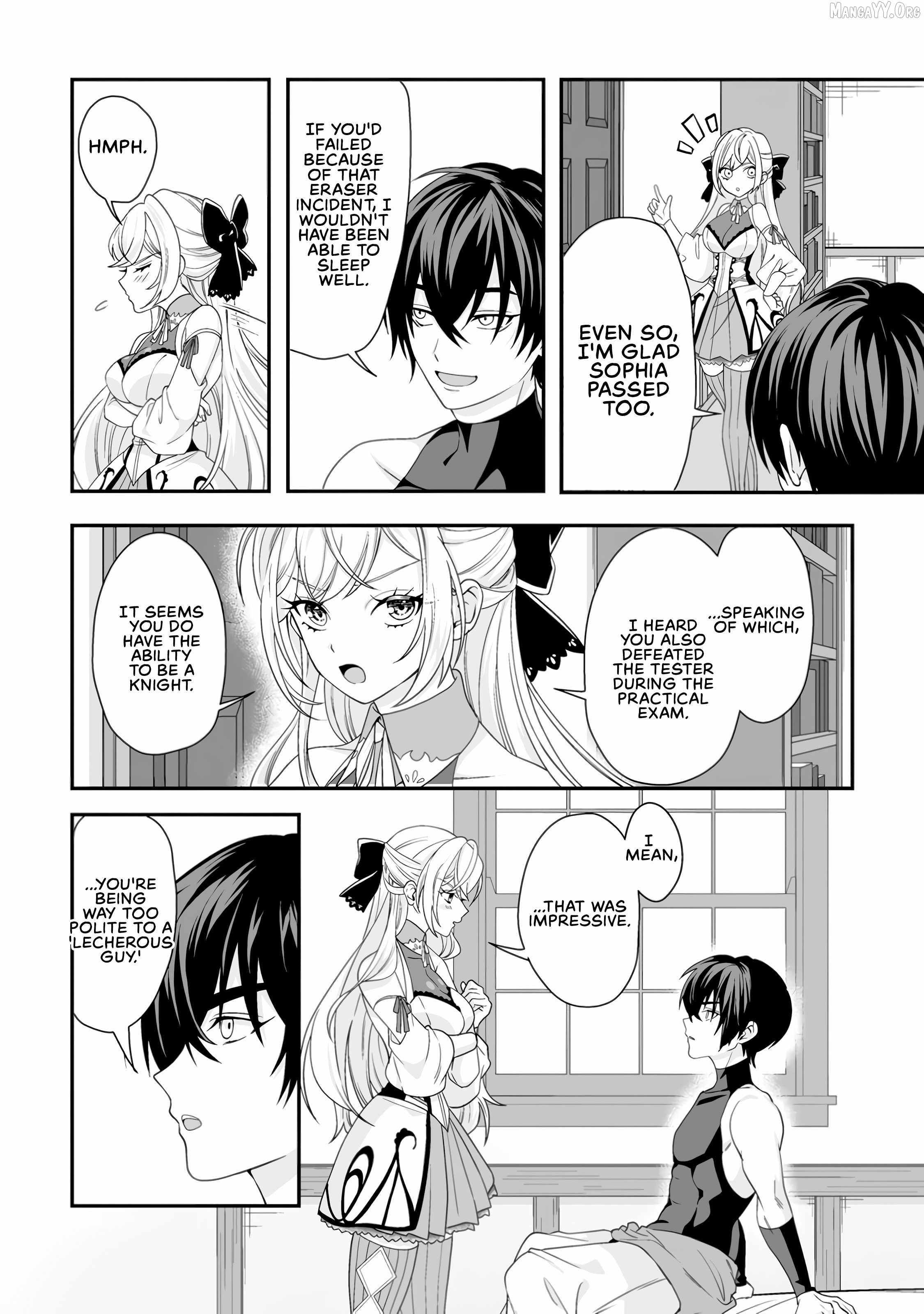 Teisou Gyakuten Sekai De Yuiitsu No Otoko Kishi No Ore, Onna Kishi Gakuen Ni Nyuugaku Shitara Nazeka Eiyou Atsukai Sareta ~Zetsurin Skill De Harem Musou~ Chapter 3 - Page 17
