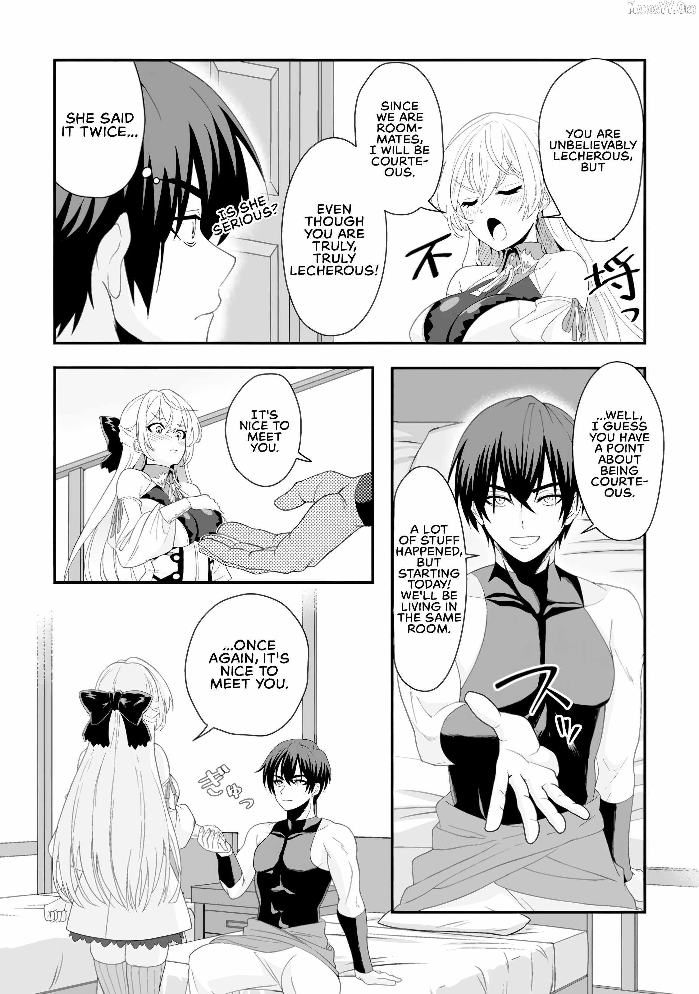 Teisou Gyakuten Sekai De Yuiitsu No Otoko Kishi No Ore, Onna Kishi Gakuen Ni Nyuugaku Shitara Nazeka Eiyou Atsukai Sareta ~Zetsurin Skill De Harem Musou~ Chapter 3 - Page 18