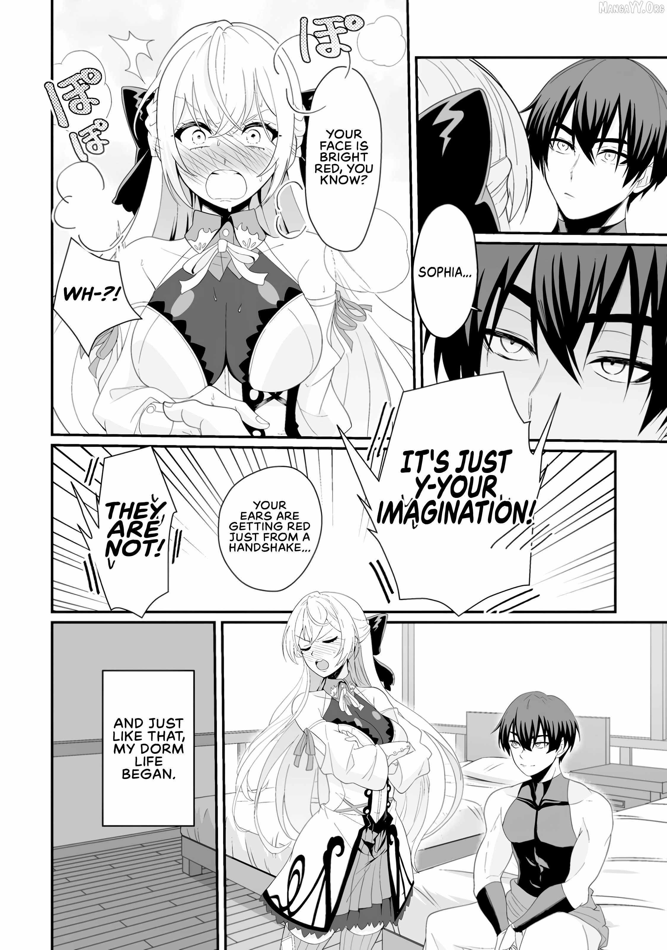 Teisou Gyakuten Sekai De Yuiitsu No Otoko Kishi No Ore, Onna Kishi Gakuen Ni Nyuugaku Shitara Nazeka Eiyou Atsukai Sareta ~Zetsurin Skill De Harem Musou~ Chapter 3 - Page 19