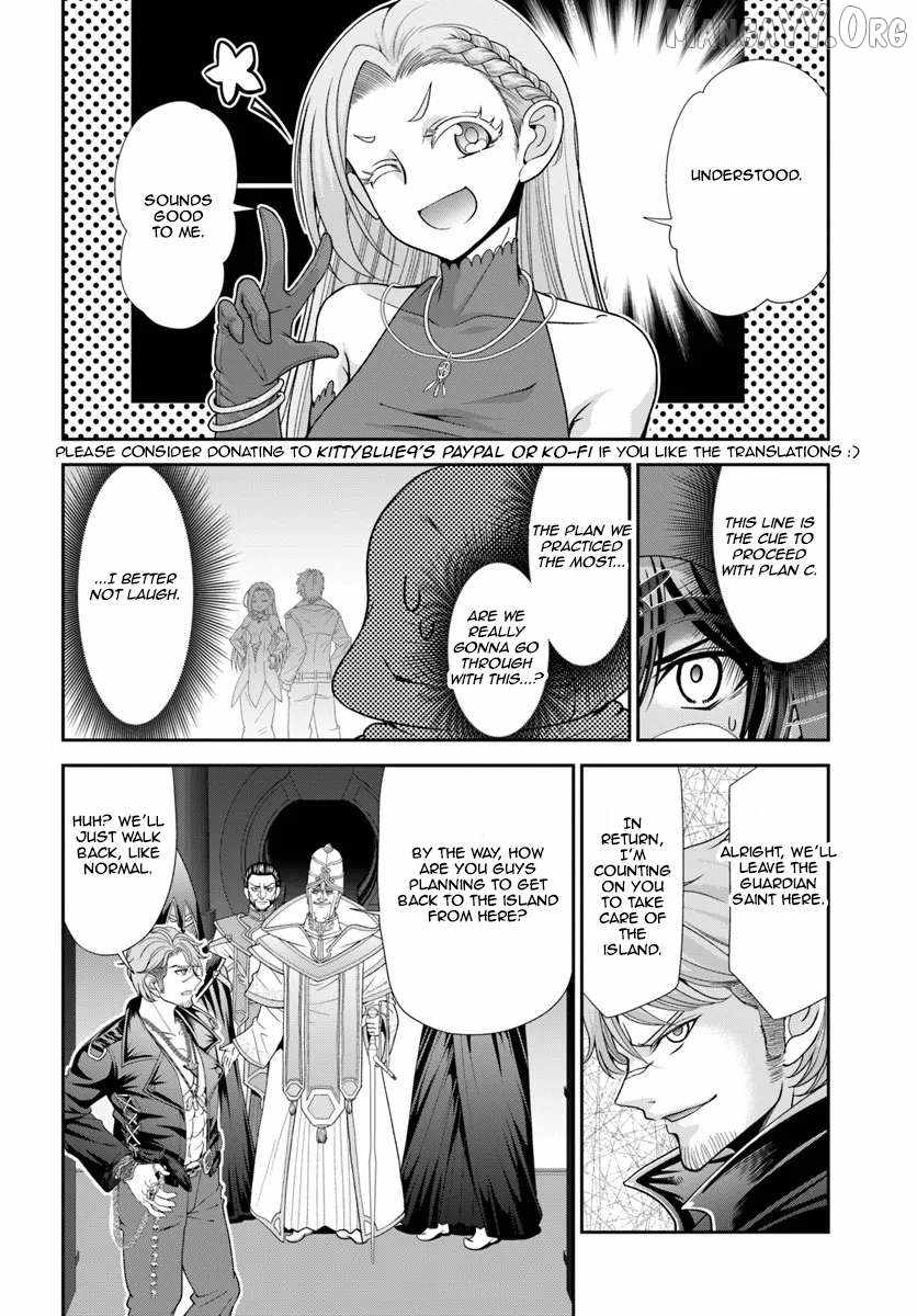 Tenohira Kaitaku Mura de Isekai Kenkokuki: Fueteku Yome-tachi to Nonbiri Mujintou Life Chapter 62 - Page 14