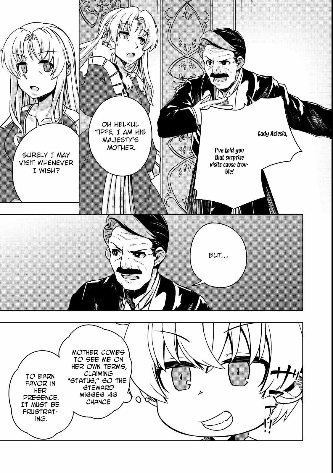 Tensei Shitara Koutei deshita ~Umare Nagara no Koutei wa Kono Saki Ikinokoreru ka Chapter 7 - Page 23