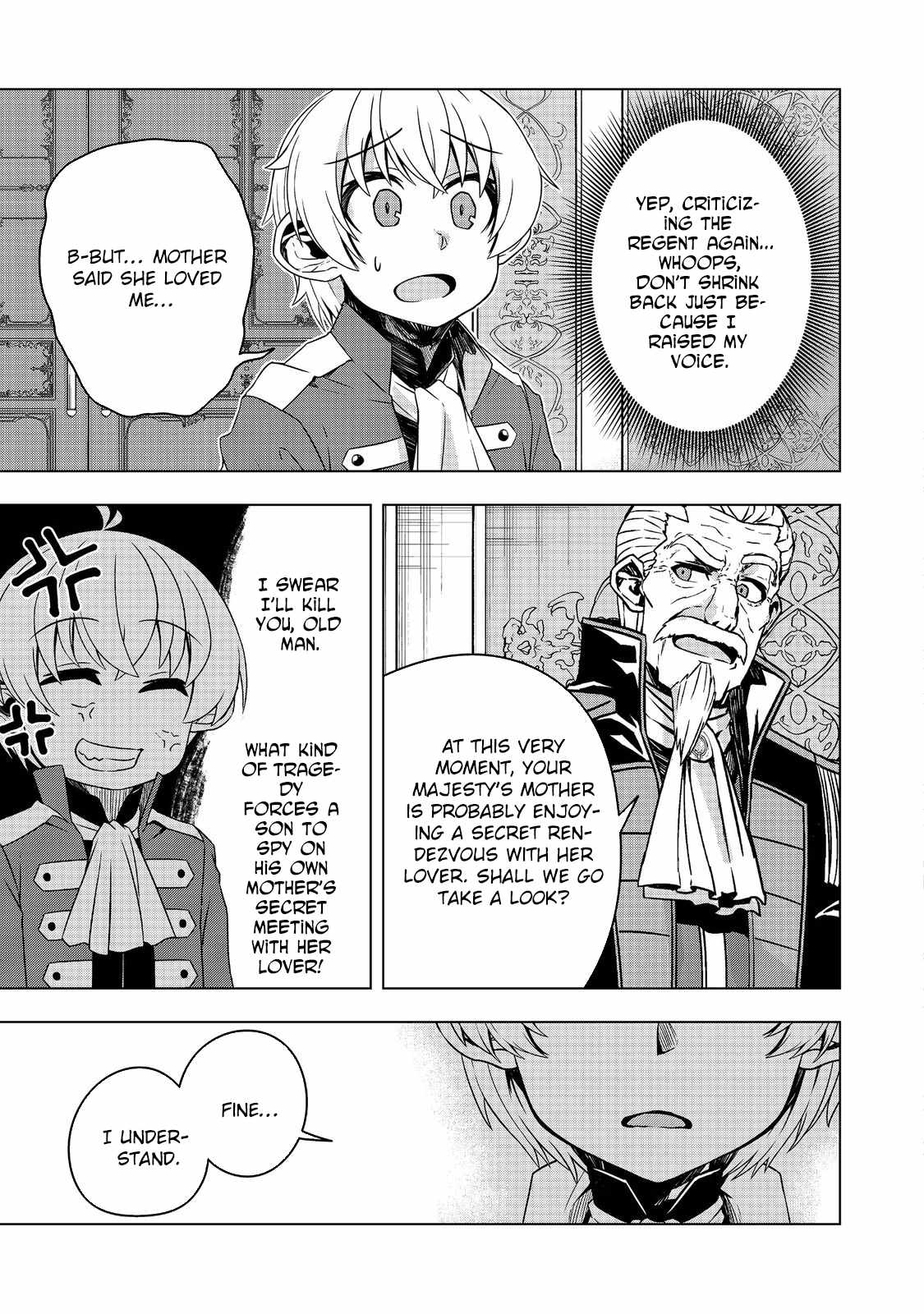 Tensei Shitara Koutei deshita ~Umare Nagara no Koutei wa Kono Saki Ikinokoreru ka Chapter 7 - Page 41
