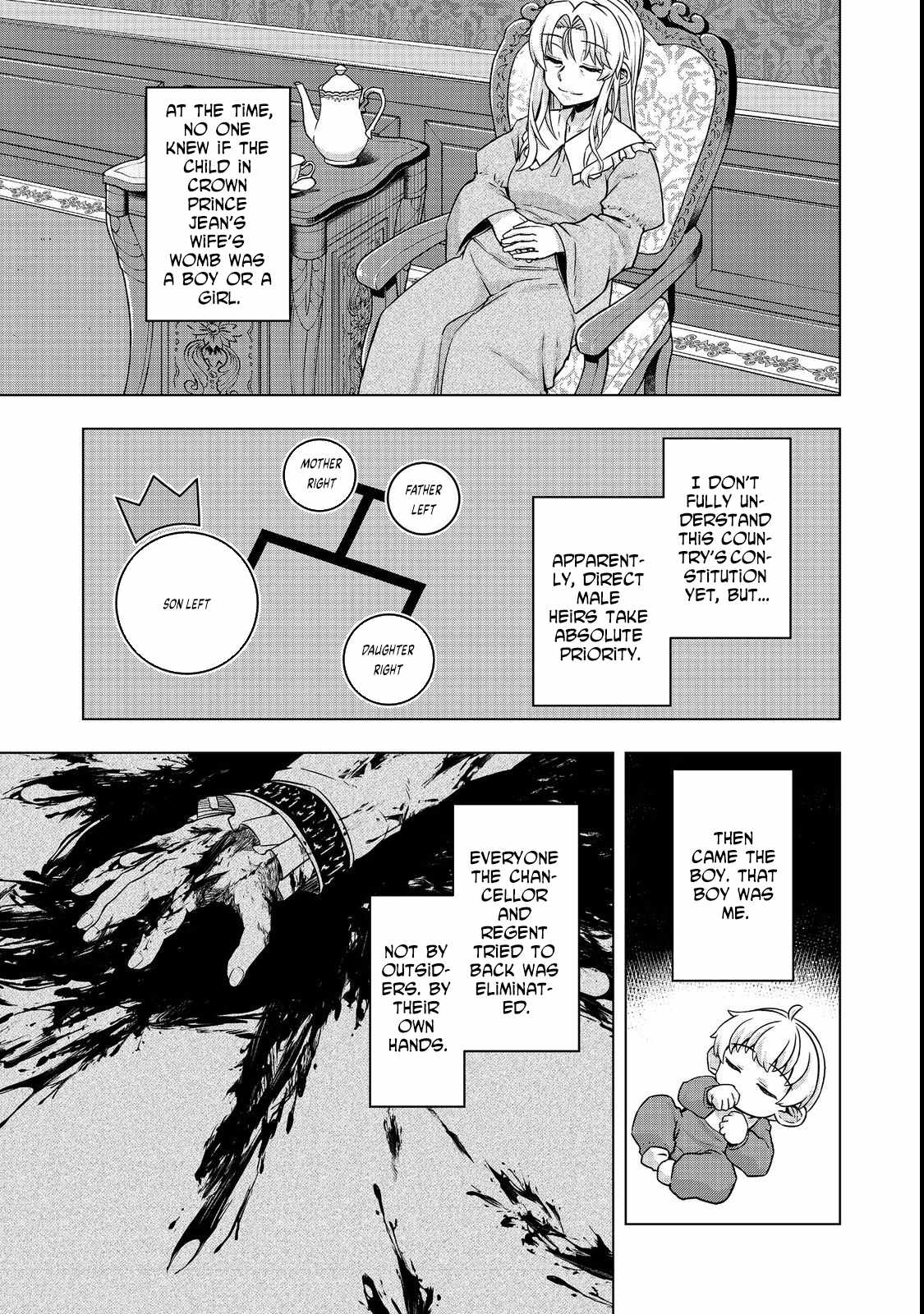 Tensei Shitara Koutei deshita ~Umare Nagara no Koutei wa Kono Saki Ikinokoreru ka Chapter 7 - Page 9