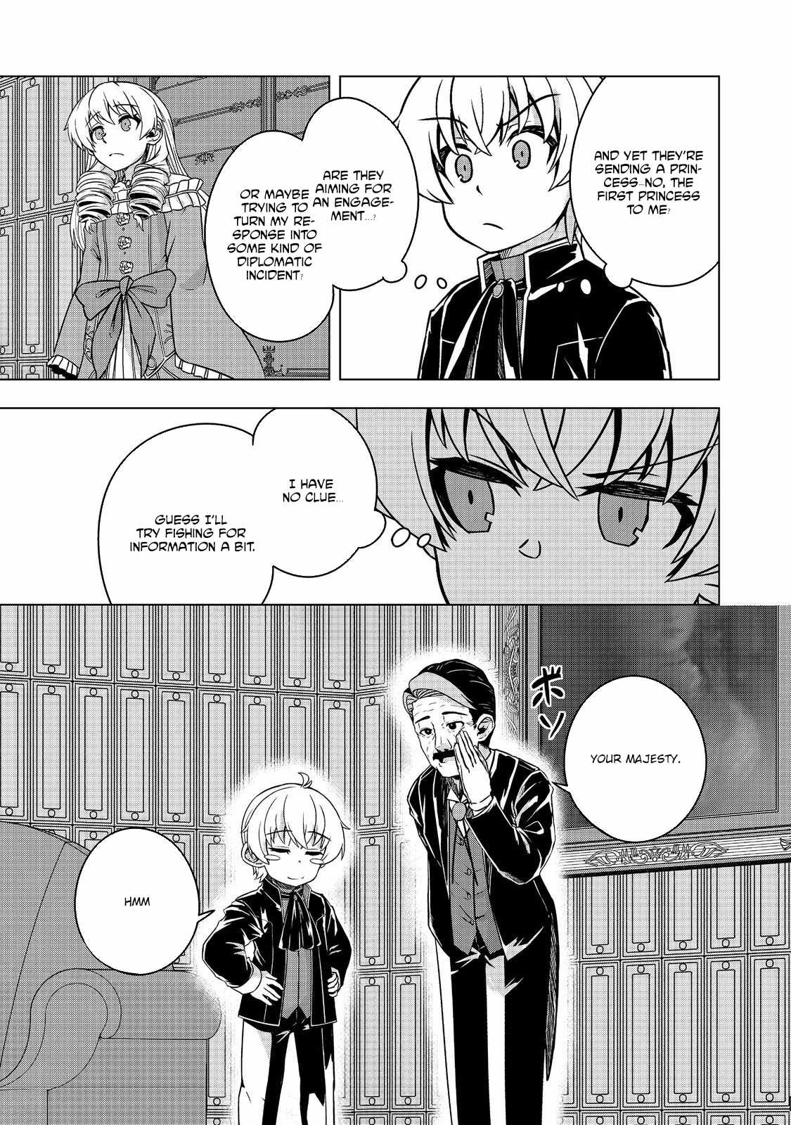 Tensei Shitara Koutei deshita ~Umare Nagara no Koutei wa Kono Saki Ikinokoreru ka Chapter 9 - Page 28