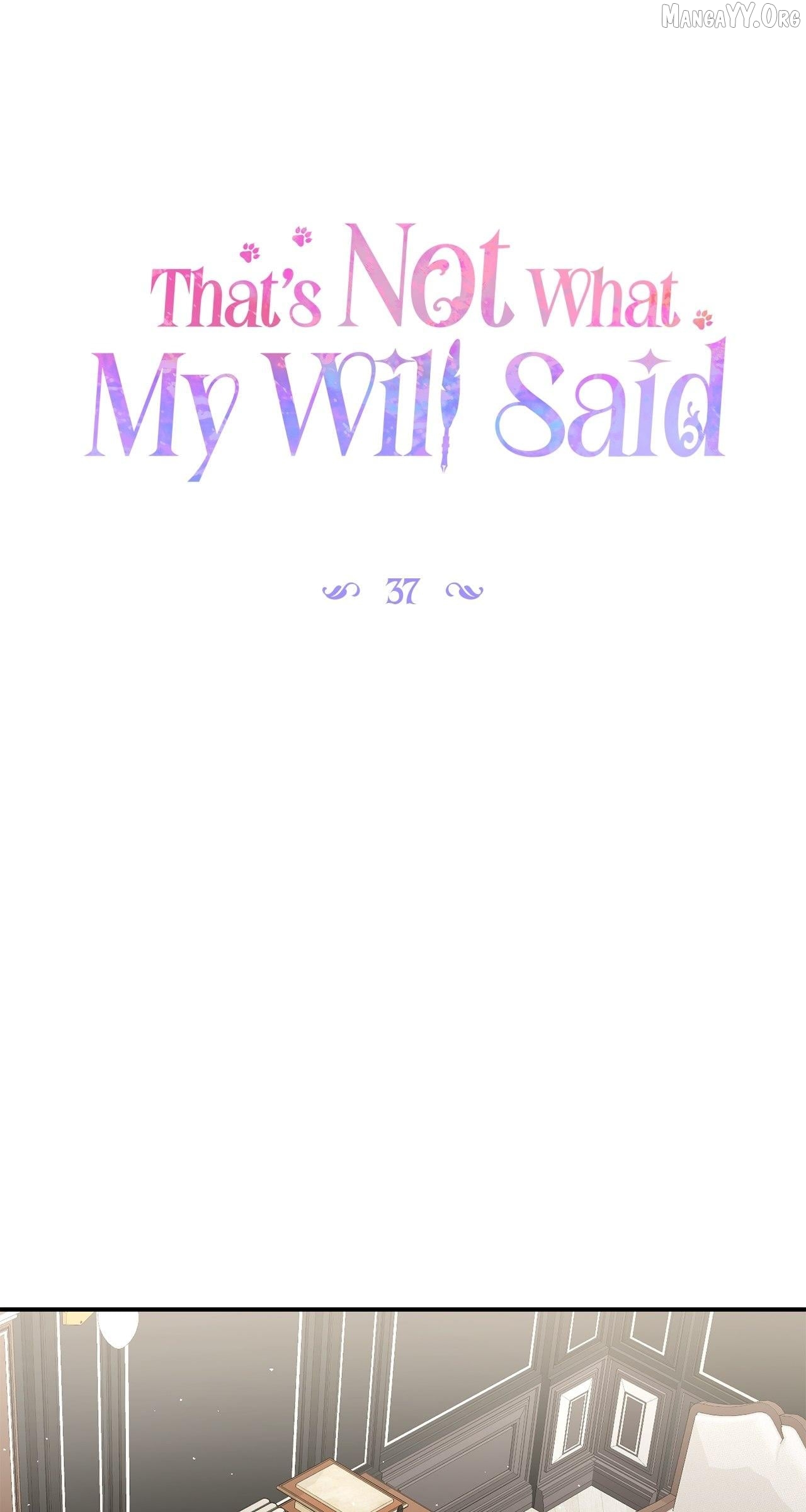 That’s Not What My Will Said Chapter 37 - Page 31