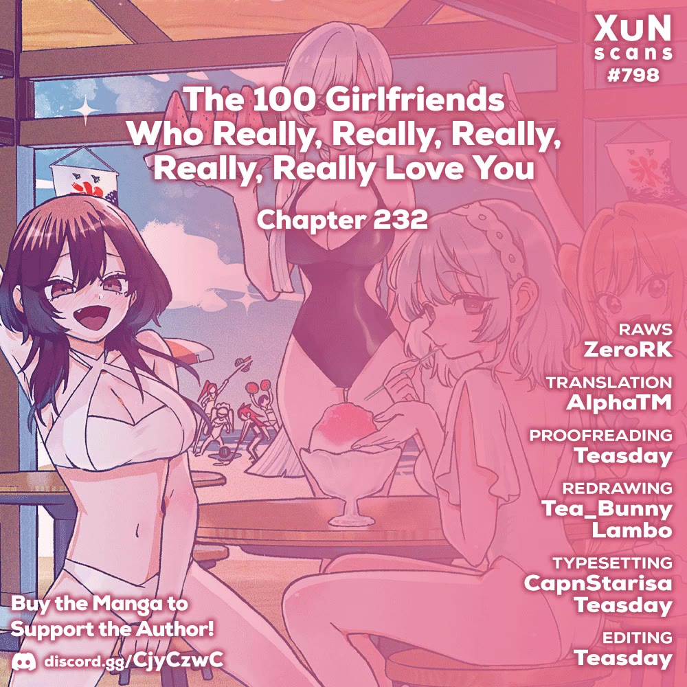 The 100 Girlfriends Who Really, Really, Really, Really, Really Love You Chapter 232 - Page 1