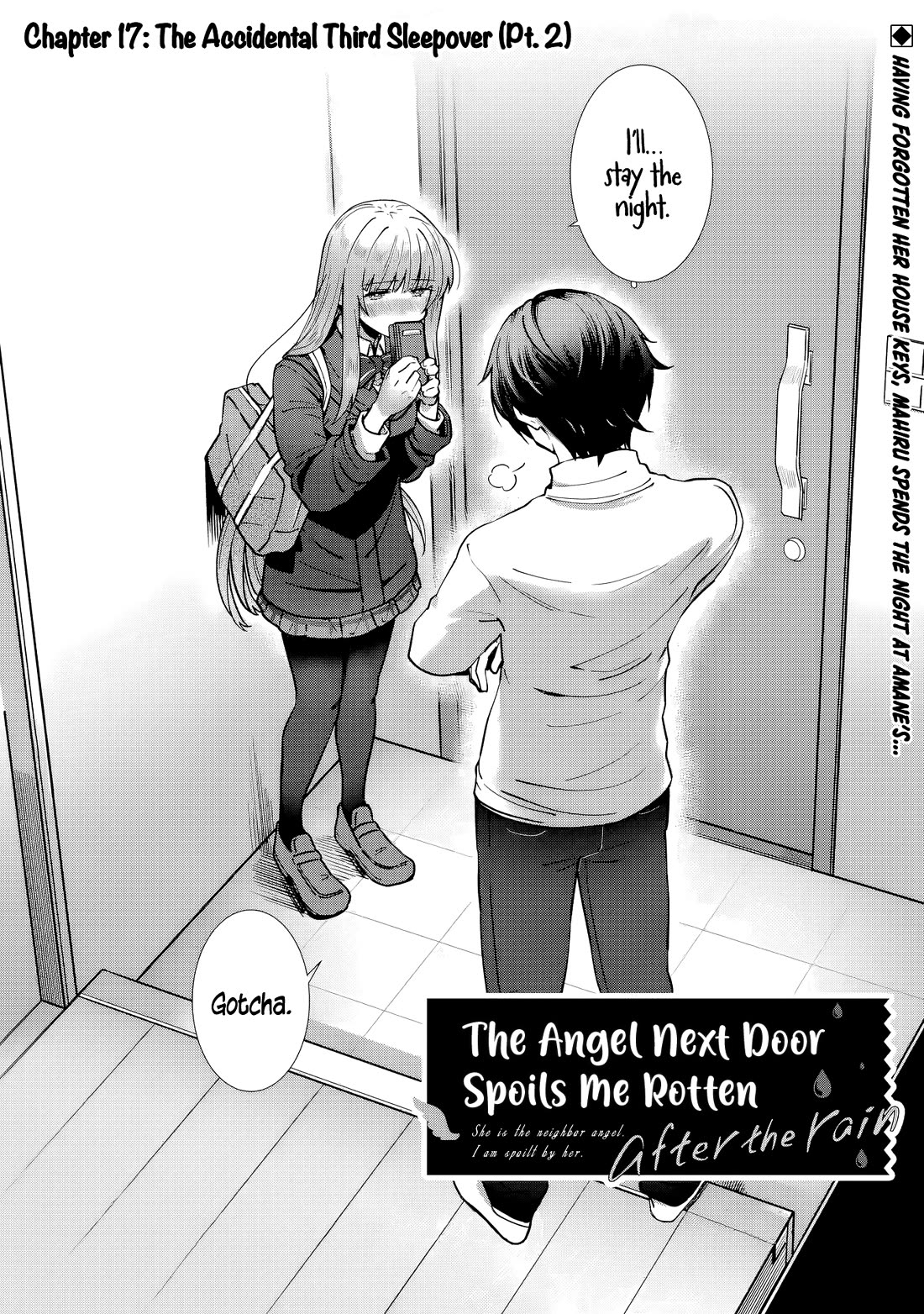 The Angel Next Door Spoils Me Rotten: After the Rain Chapter 17 - Page 1
