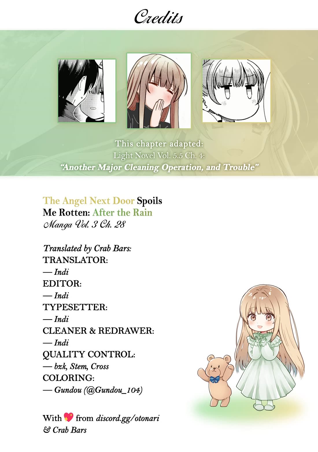 The Angel Next Door Spoils Me Rotten: After the Rain Chapter 28 - Page 16