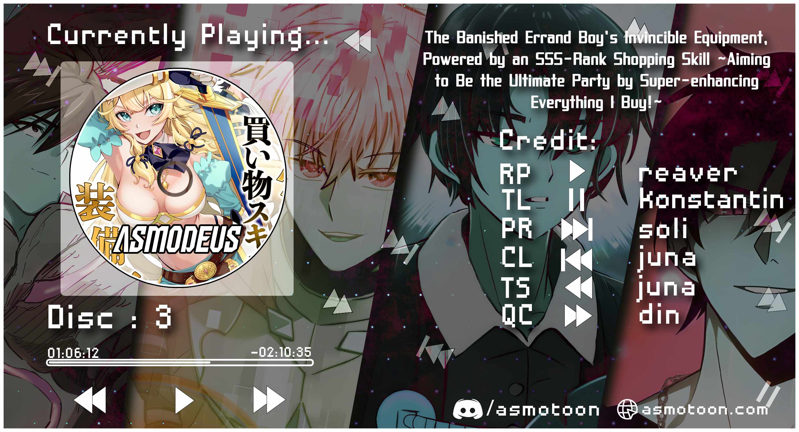 The Banished Errand Boy’s Invincible Equipment Powered by an SSS-Rank Shopping Skill ~Aiming to Be the Ultimate Party by Super-Enhancing Everything I Buy!~ Chapter 3 - Page 1