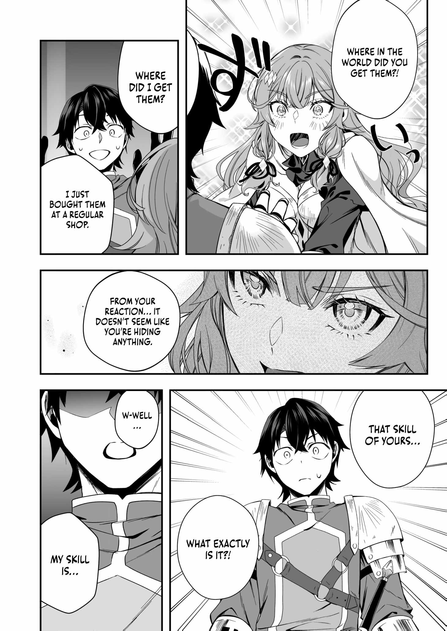 The Banished Errand Boy’s Invincible Equipment Powered by an SSS-Rank Shopping Skill ~Aiming to Be the Ultimate Party by Super-Enhancing Everything I Buy!~ Chapter 3 - Page 13