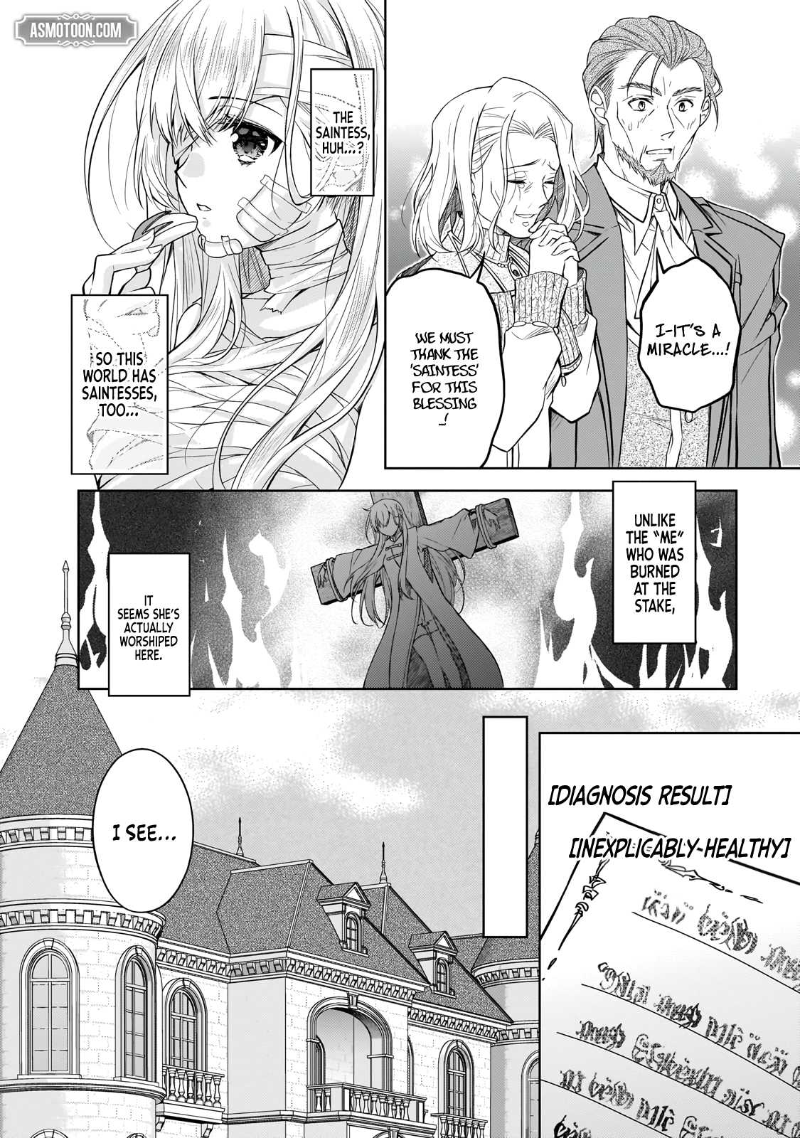 The Condemned Saintess Goes on the Path of a Villainess! Chapter 1 - Page 14